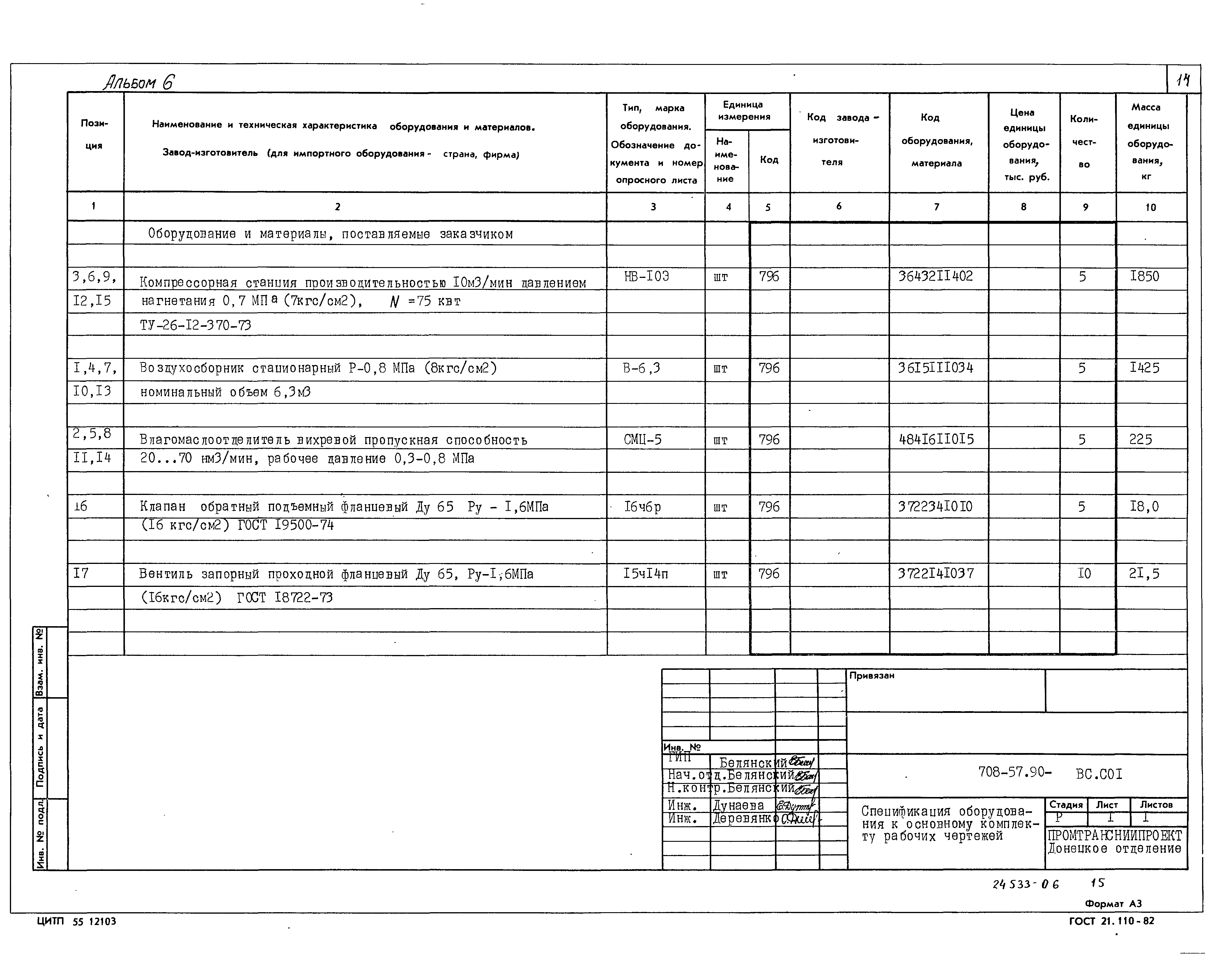 Типовой проект 708-57.90