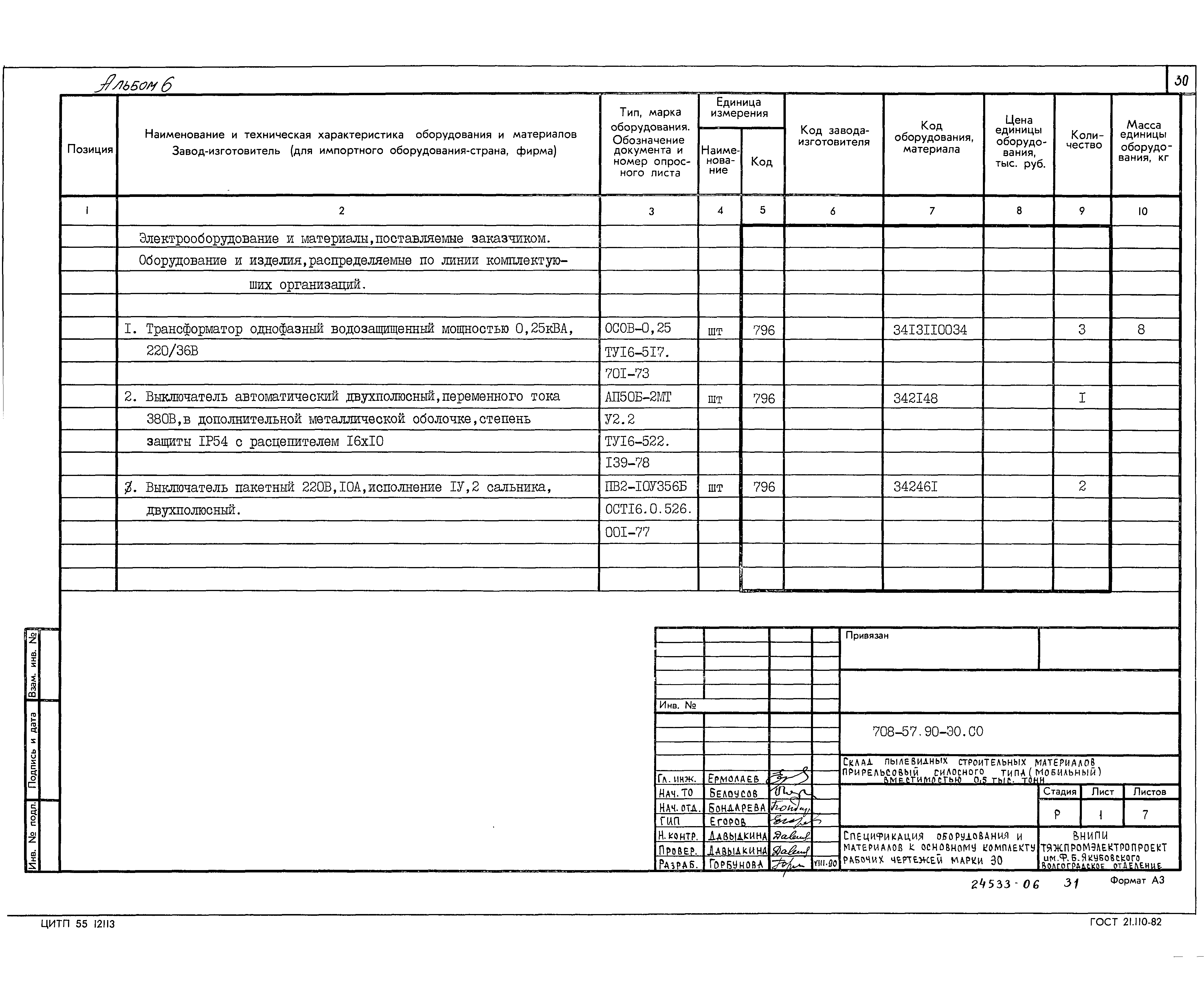 Типовой проект 708-57.90