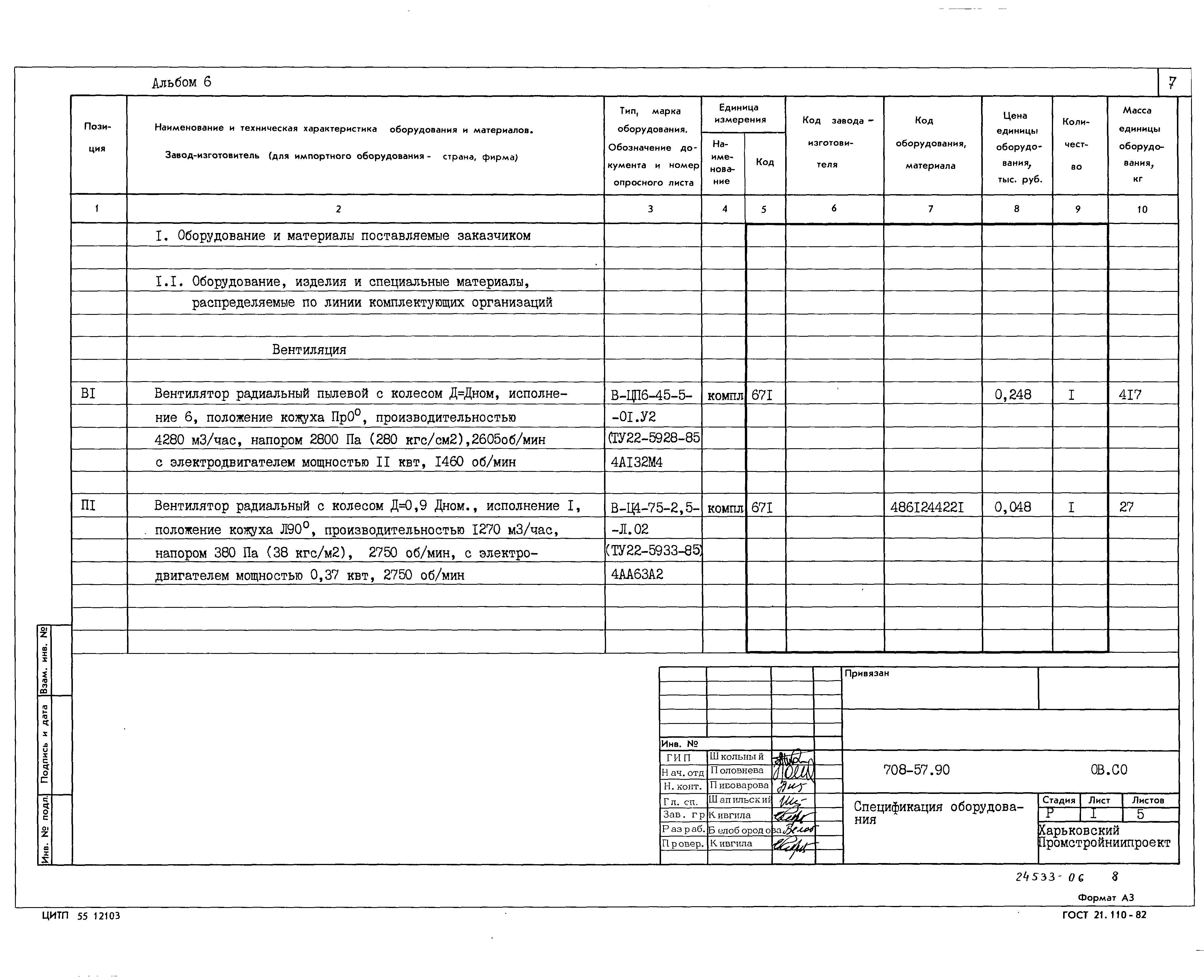 Типовой проект 708-57.90