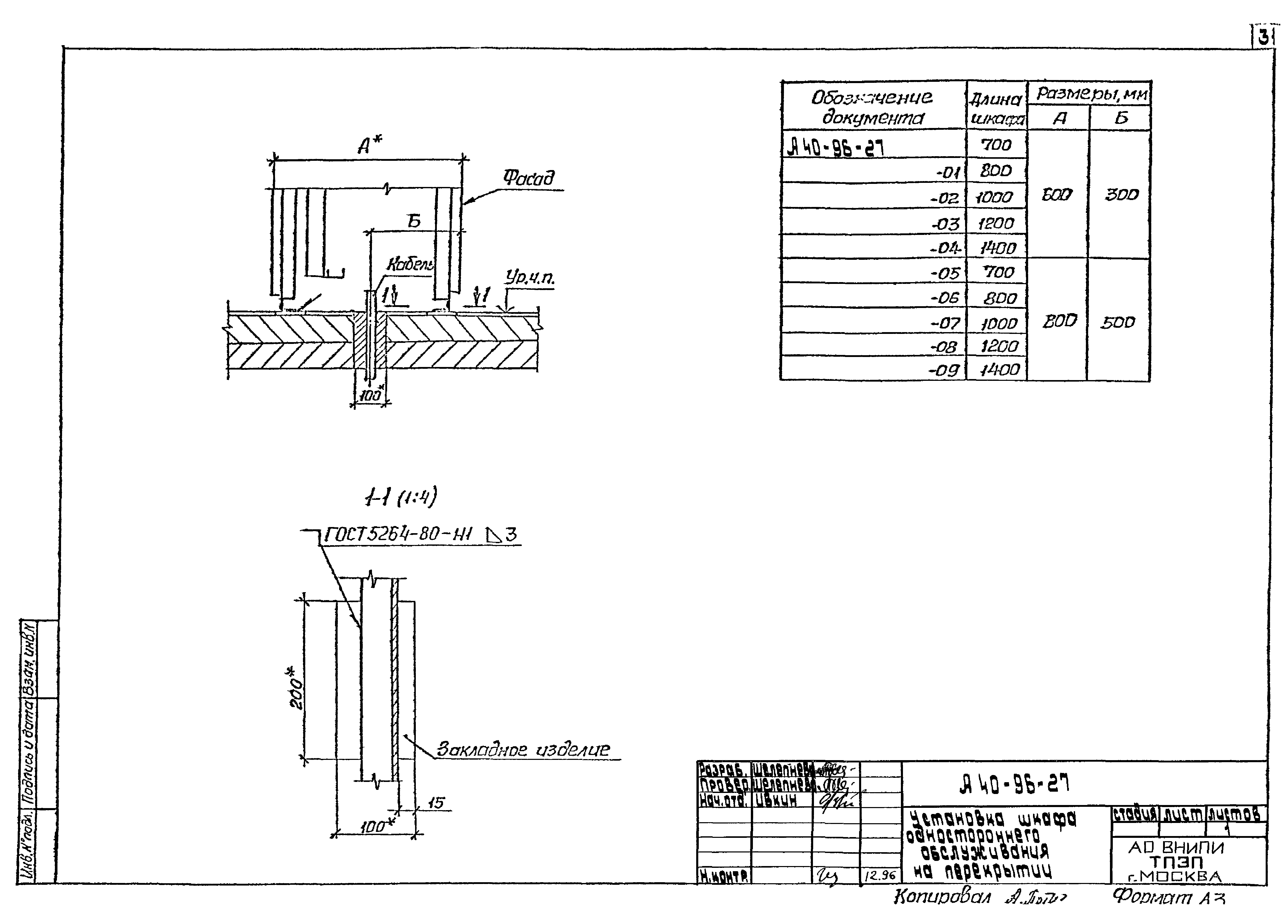 Шифр А40-96