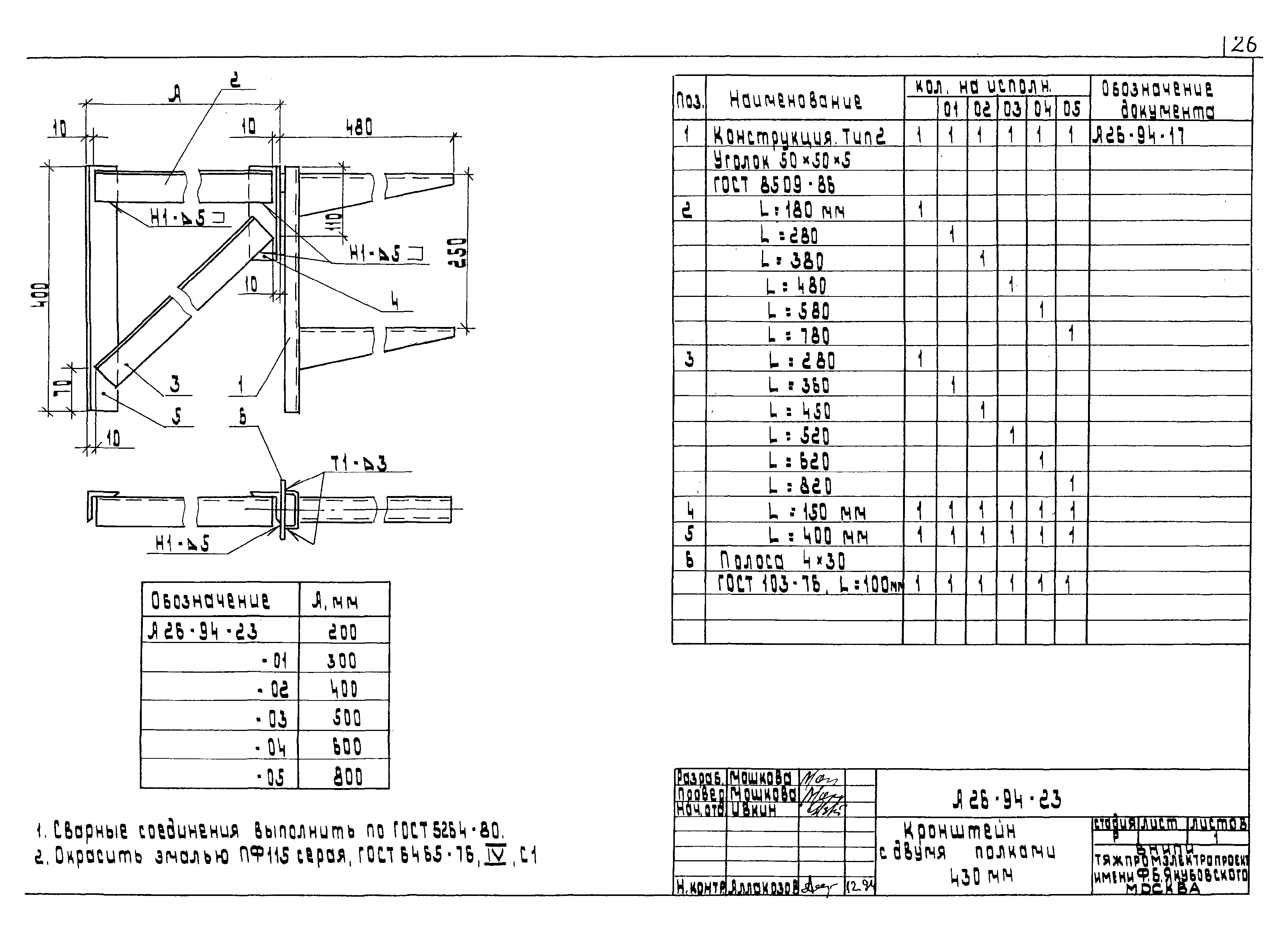 Шифр А26-94