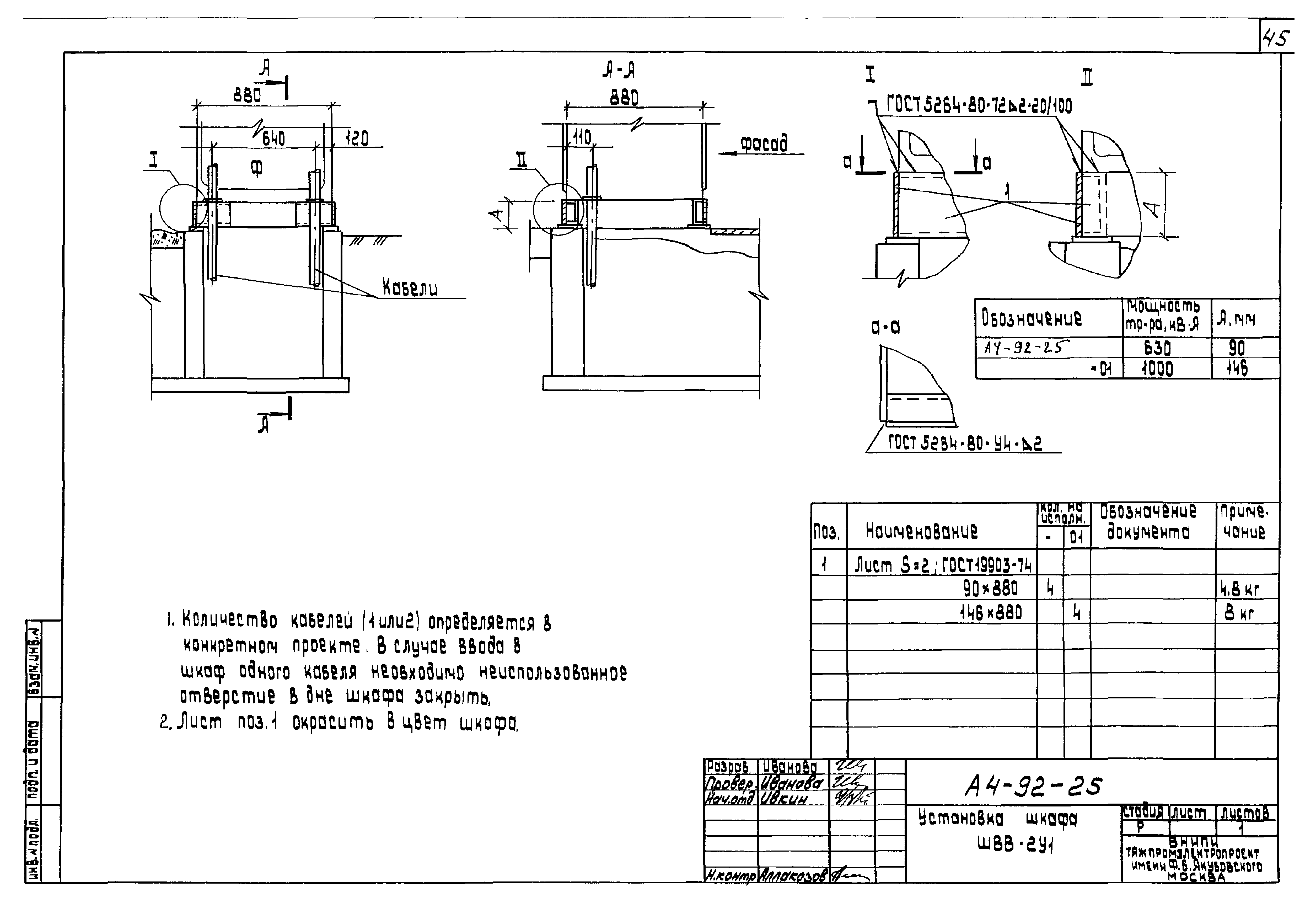 Шифр А4-92