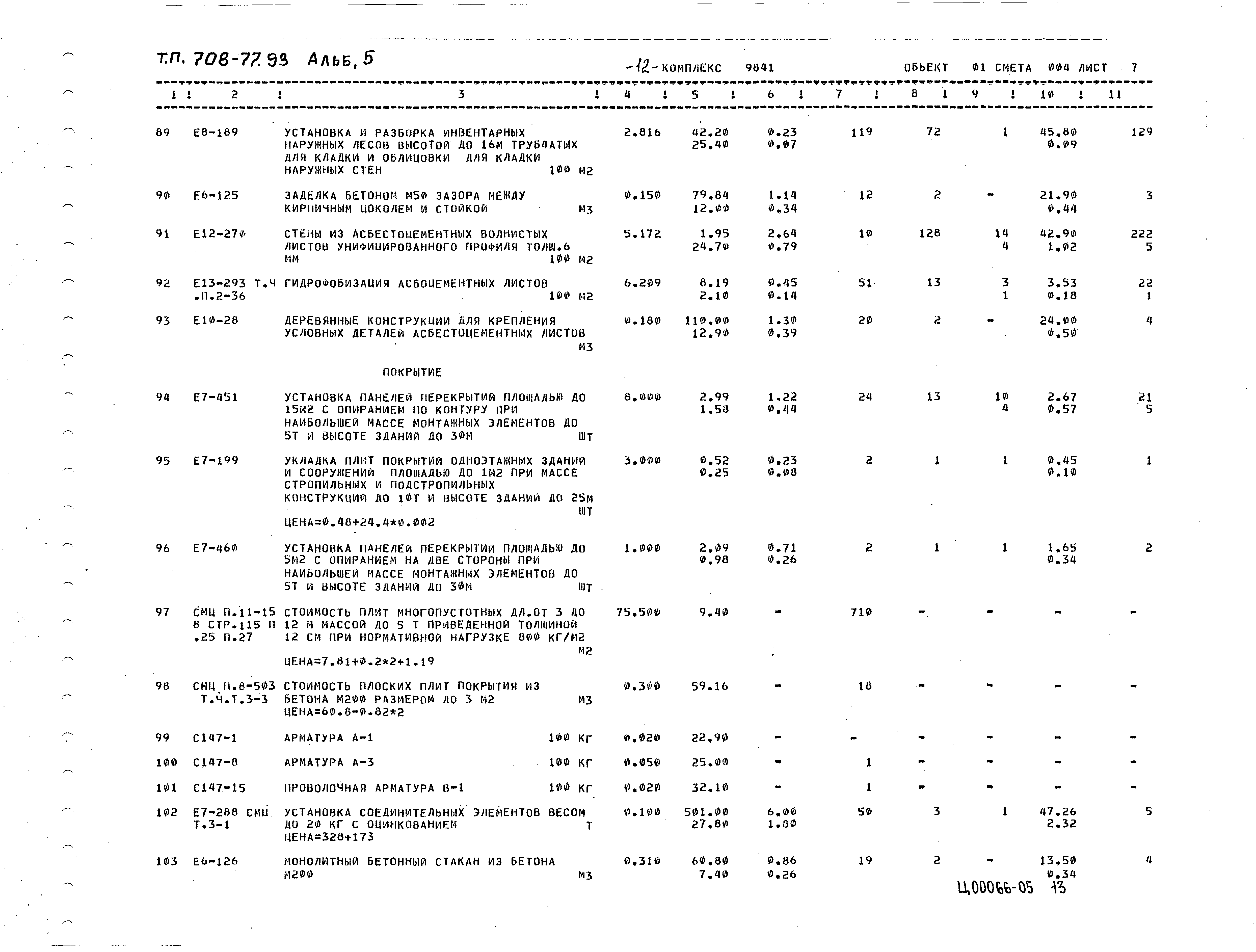 Типовой проект 708-77.93