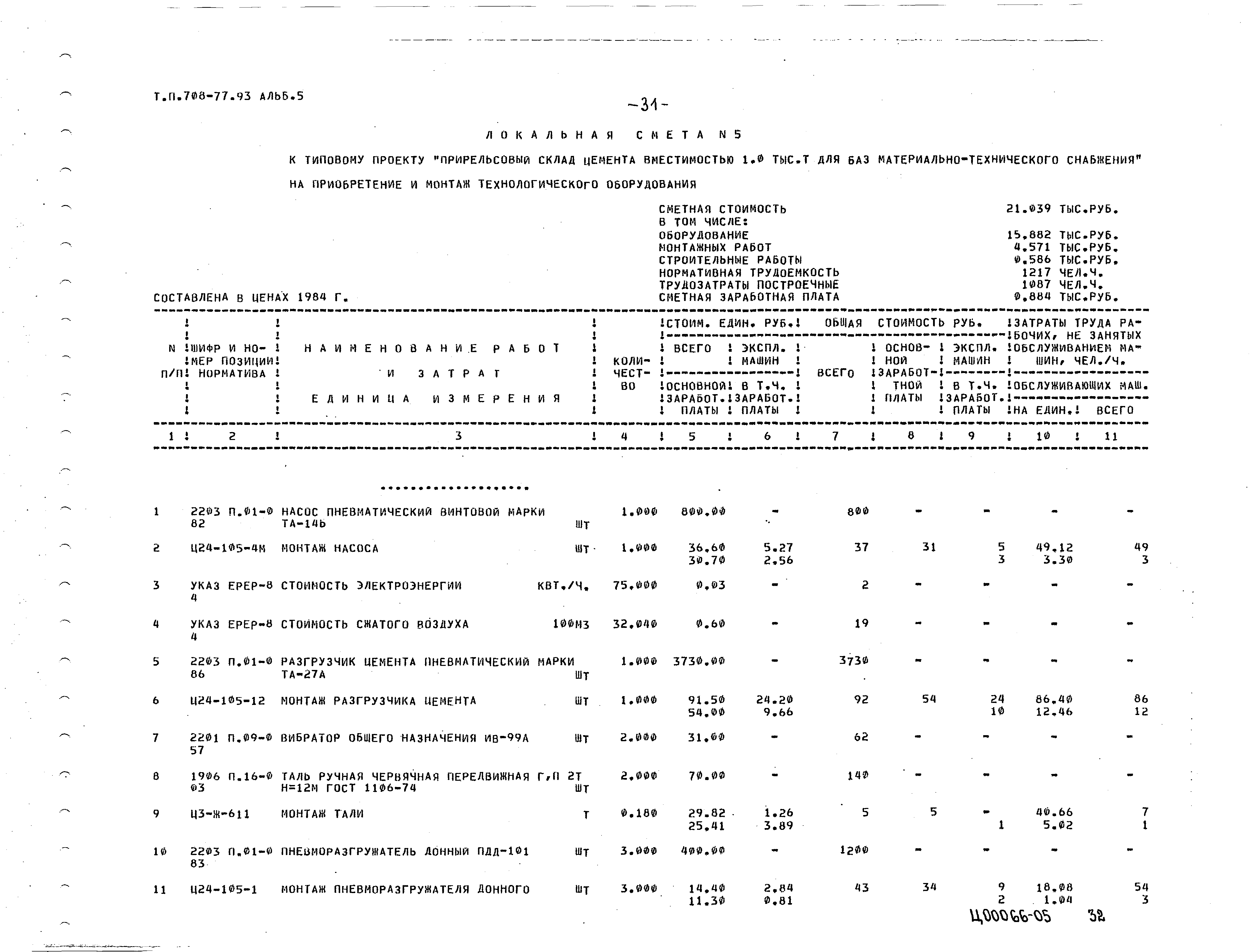 Типовой проект 708-77.93