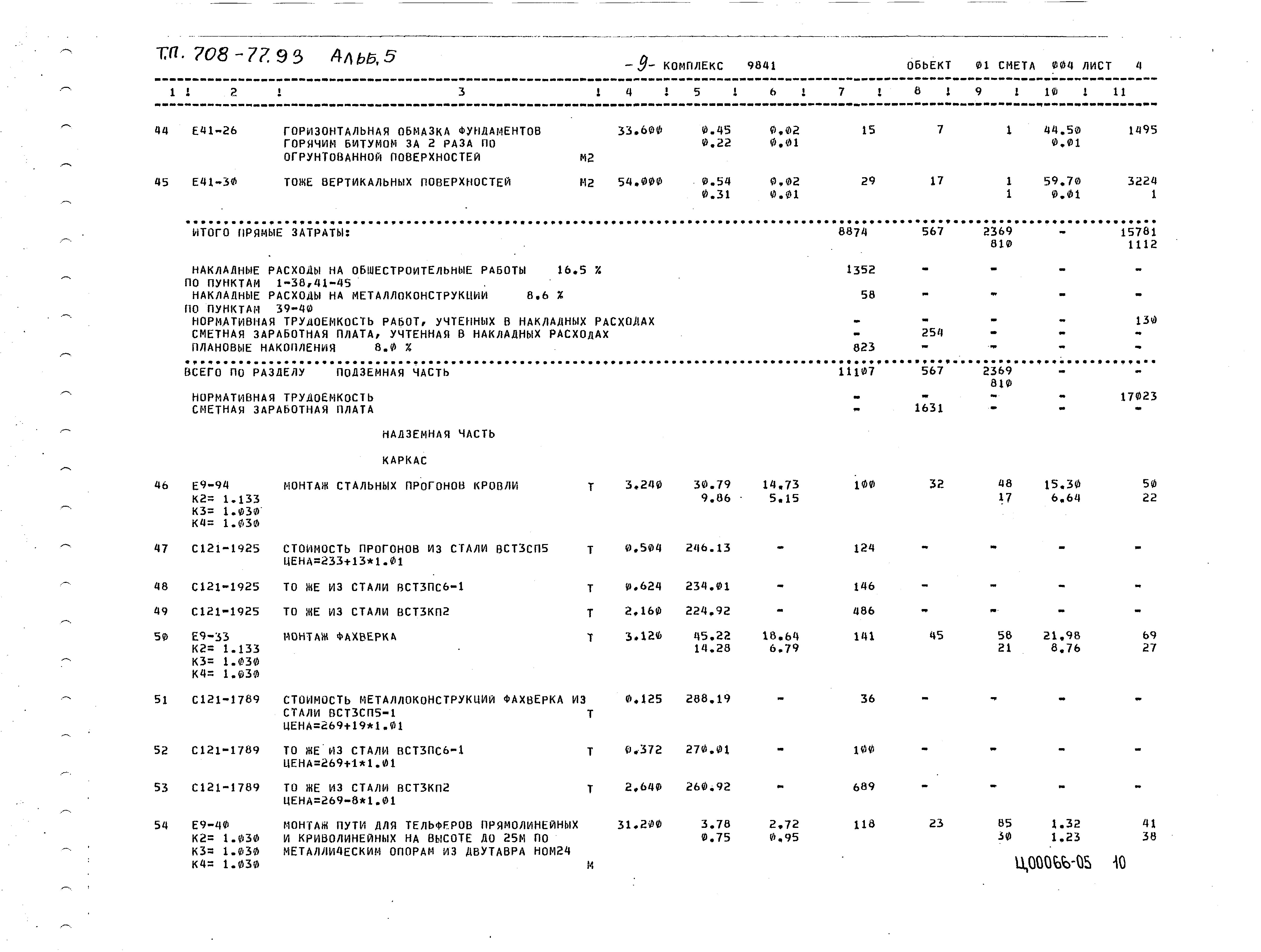 Типовой проект 708-77.93