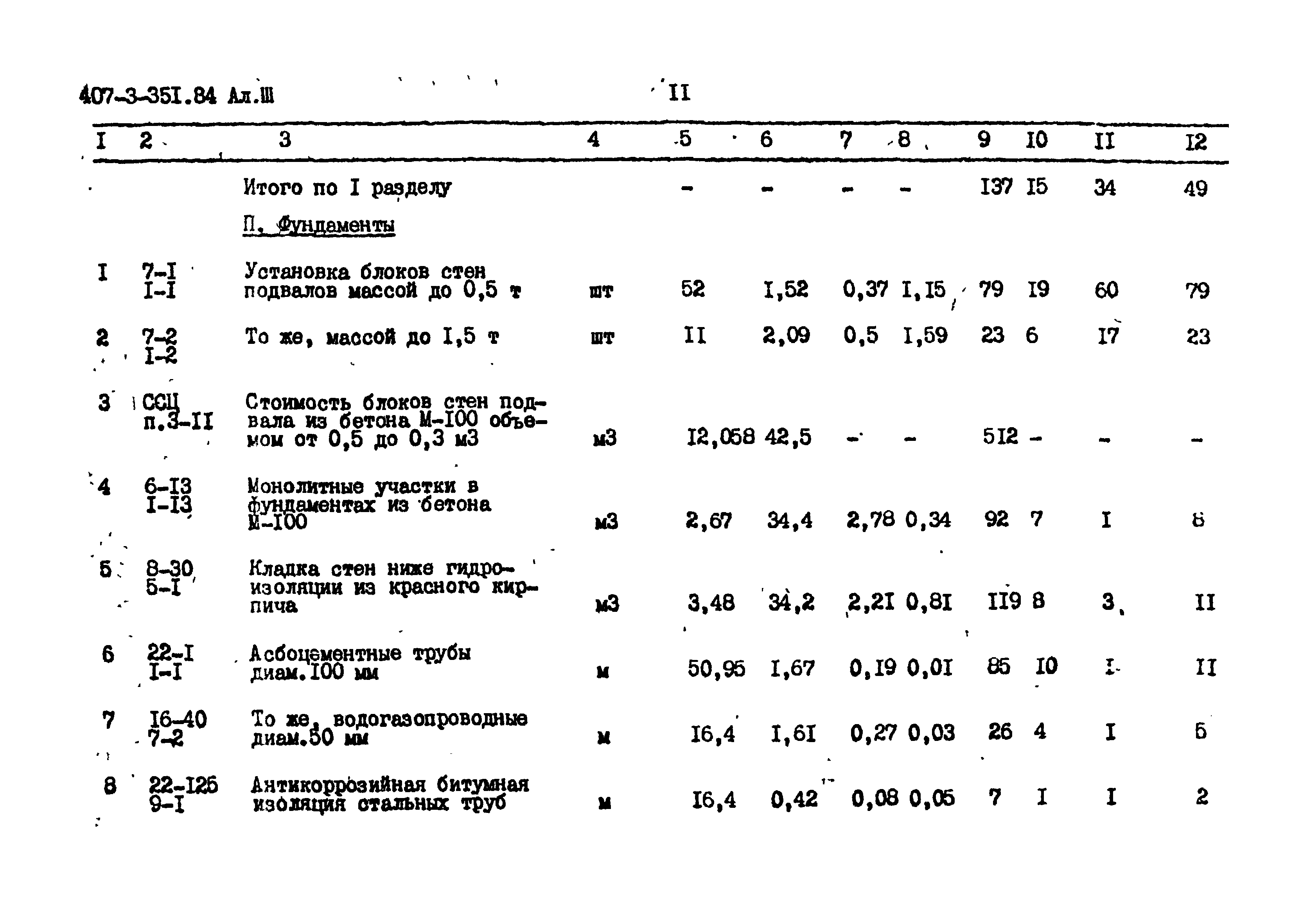 Типовой проект 407-3-351.84