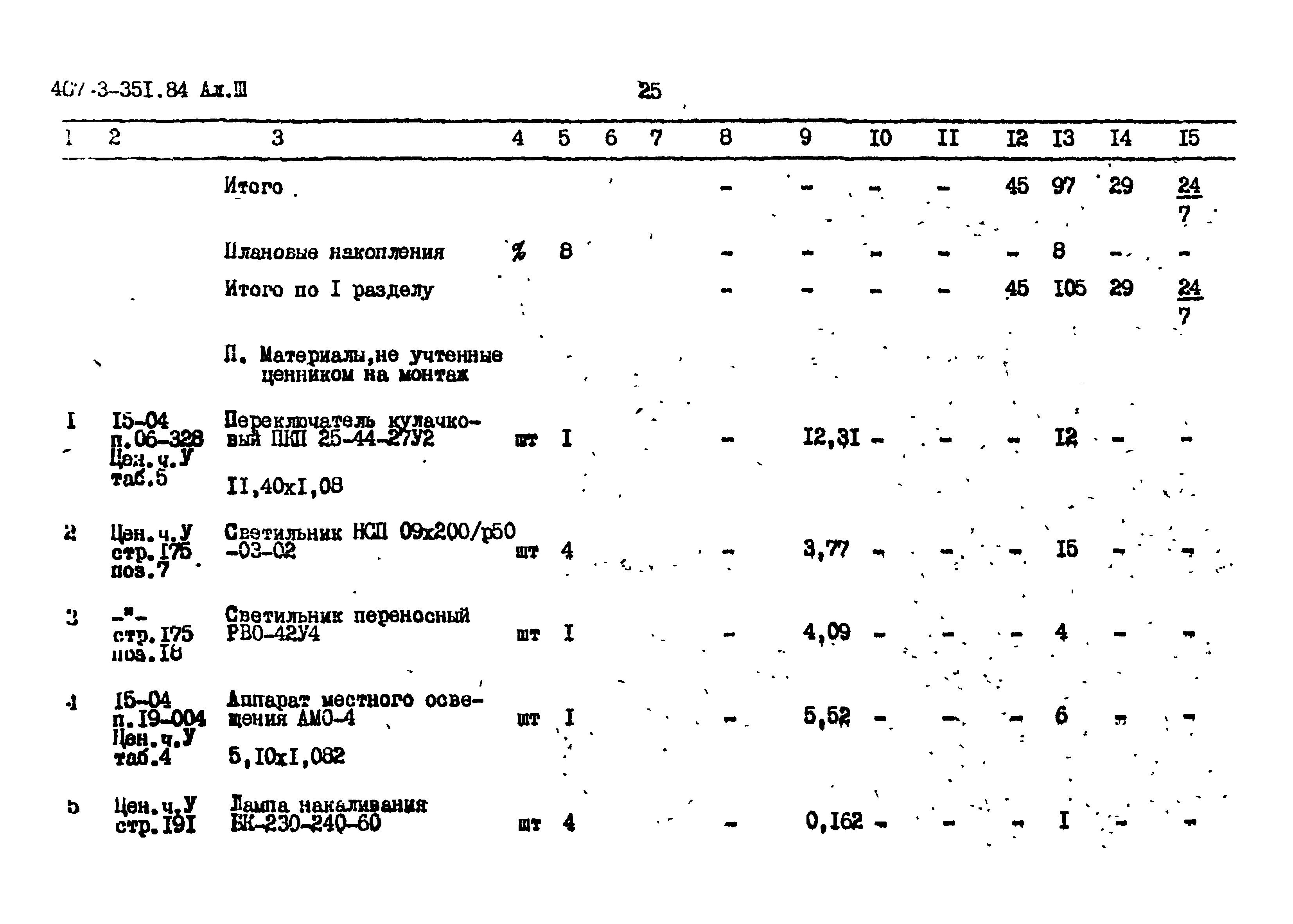 Типовой проект 407-3-351.84