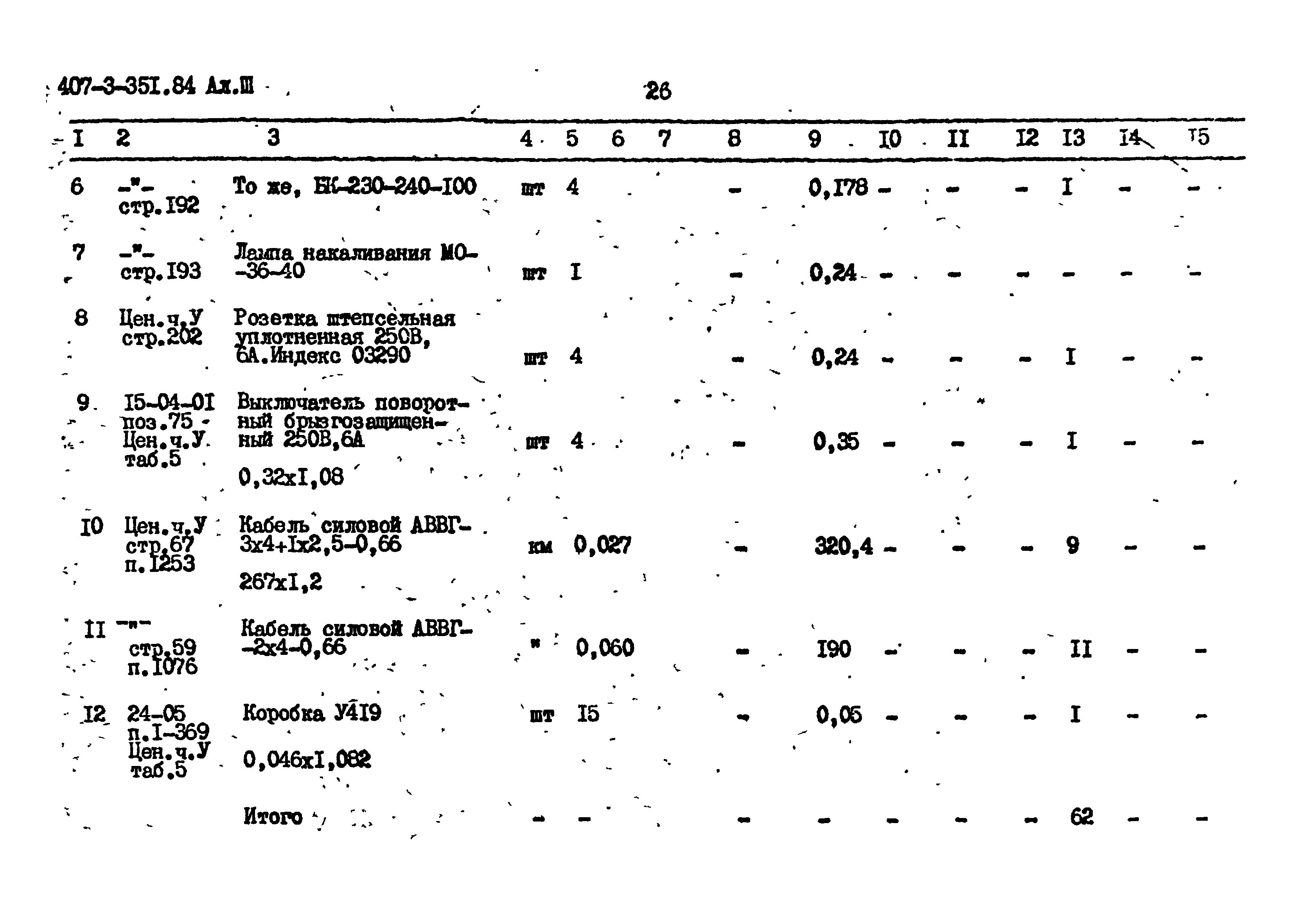 Типовой проект 407-3-351.84