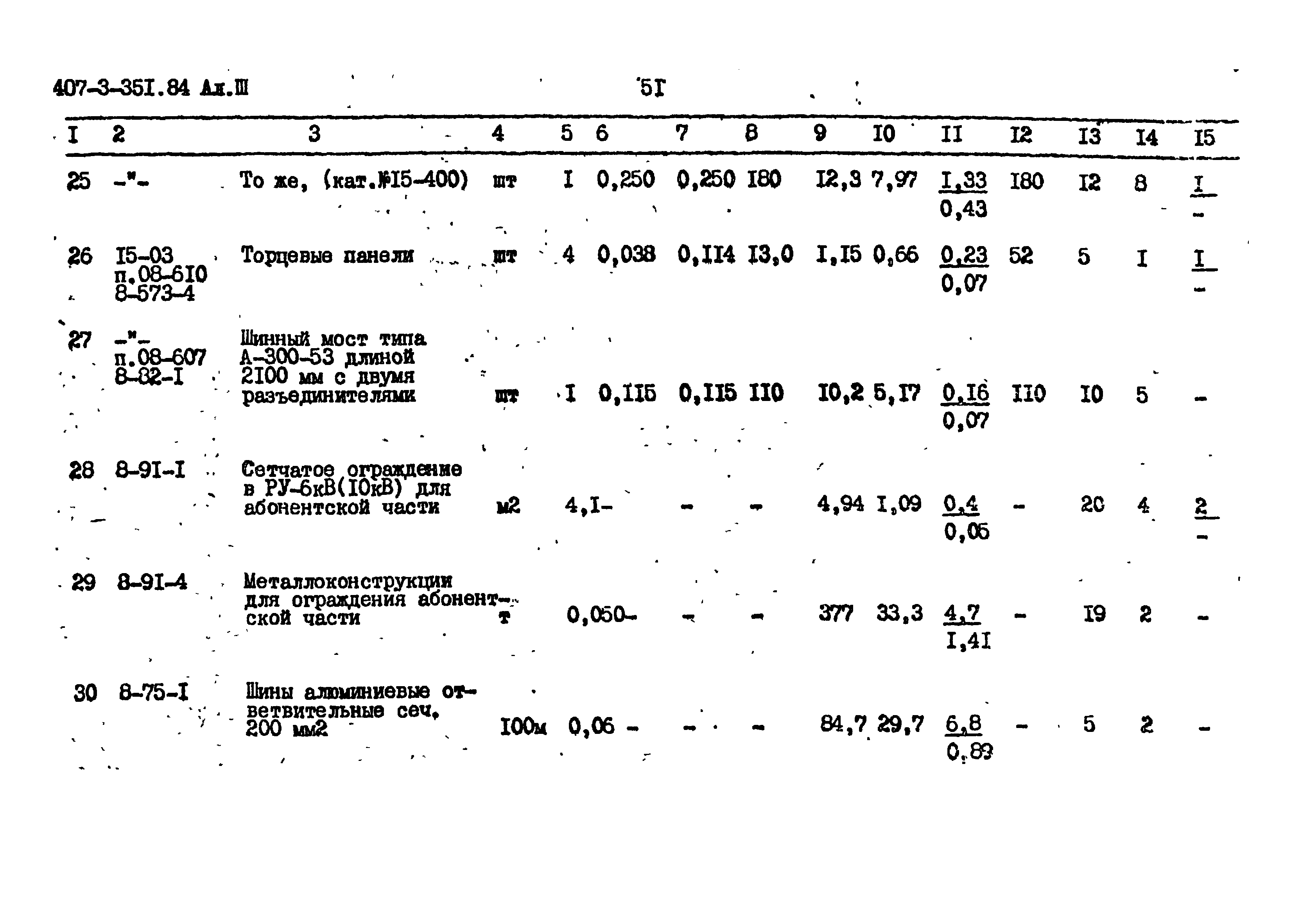 Типовой проект 407-3-351.84