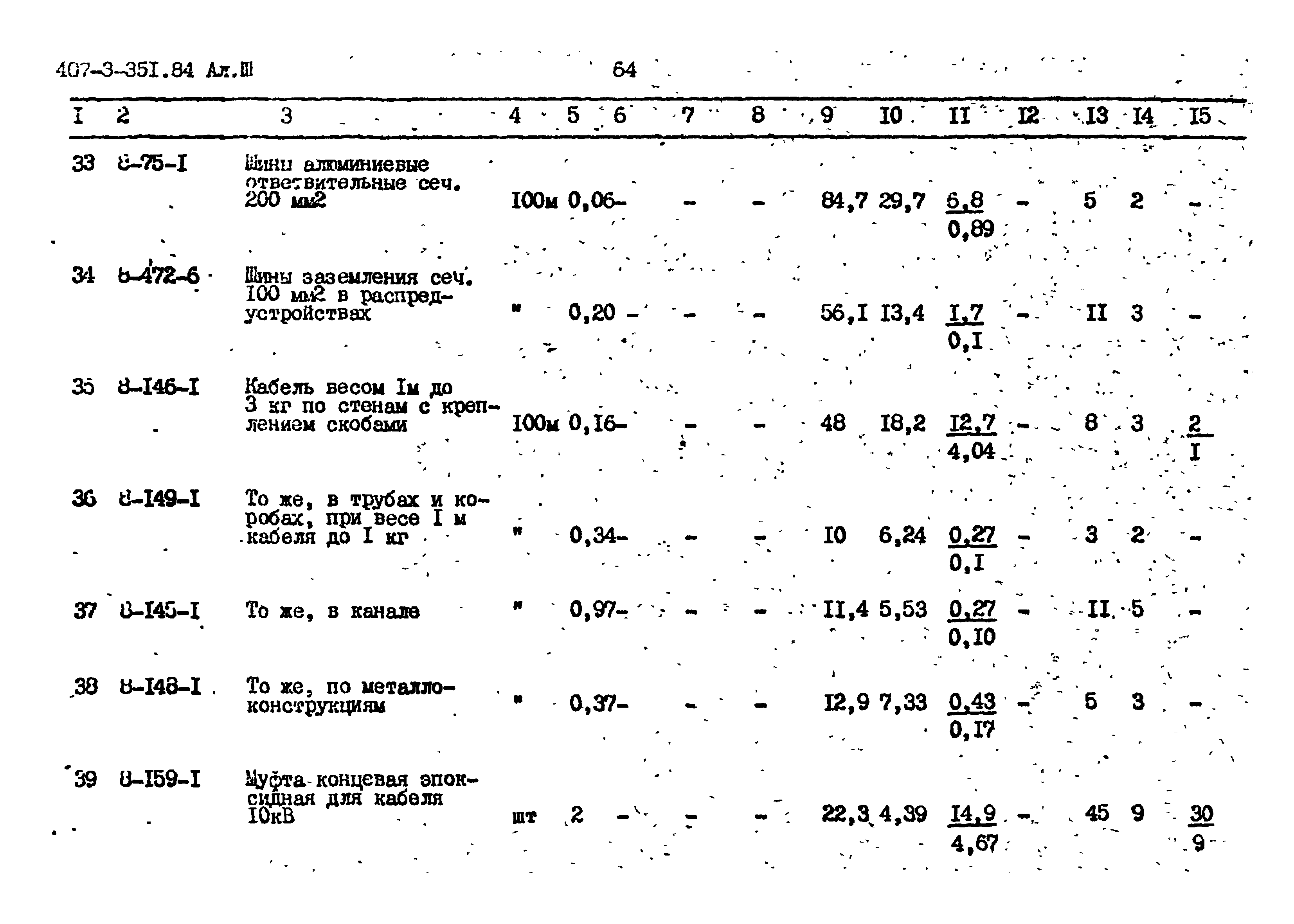 Типовой проект 407-3-351.84