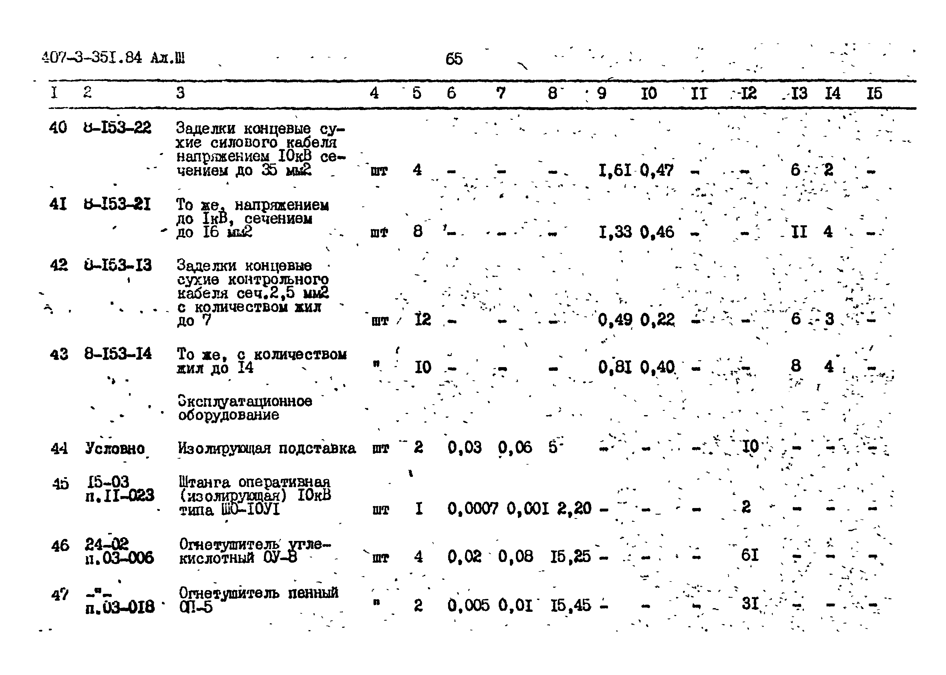 Типовой проект 407-3-351.84