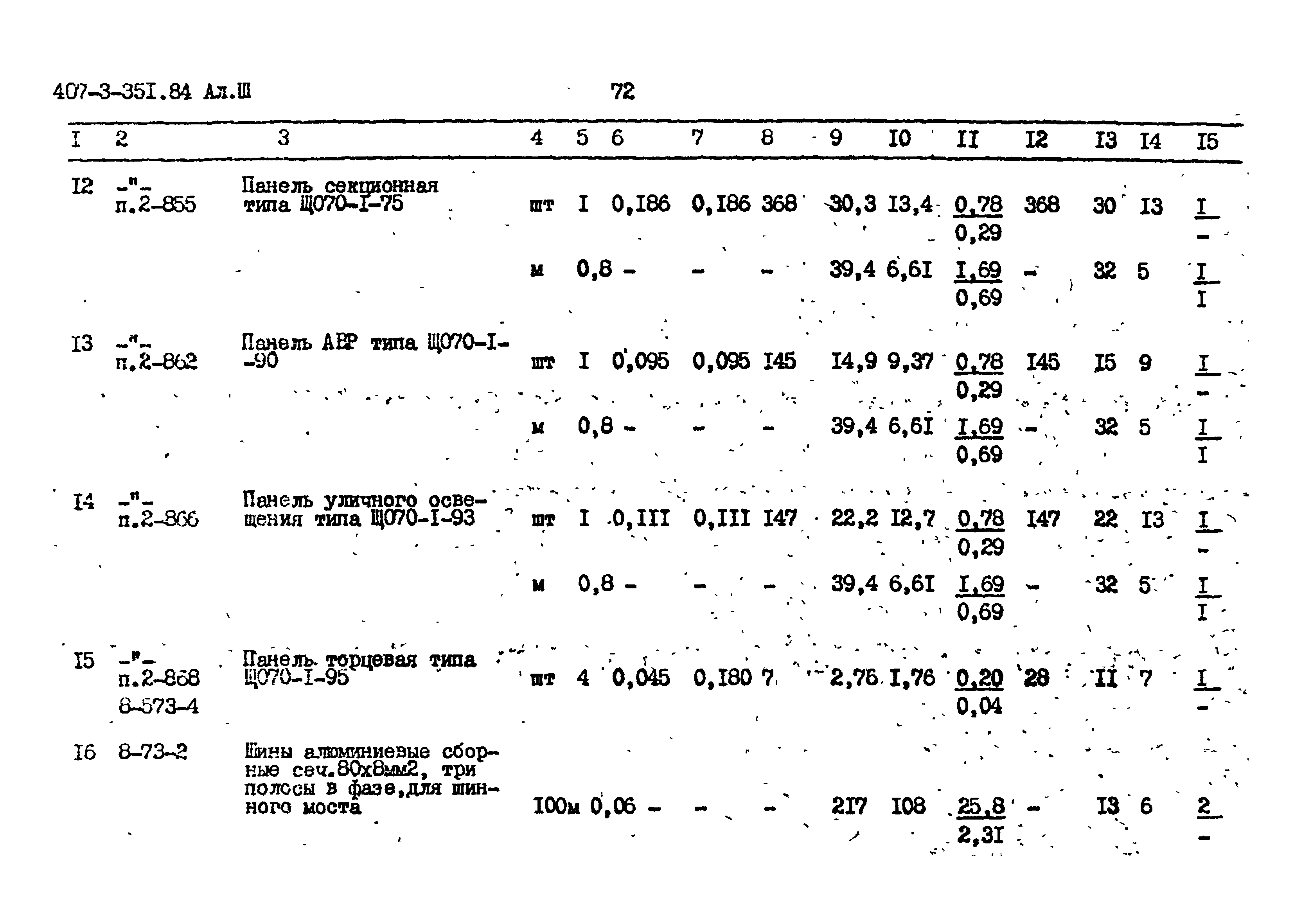 Типовой проект 407-3-351.84