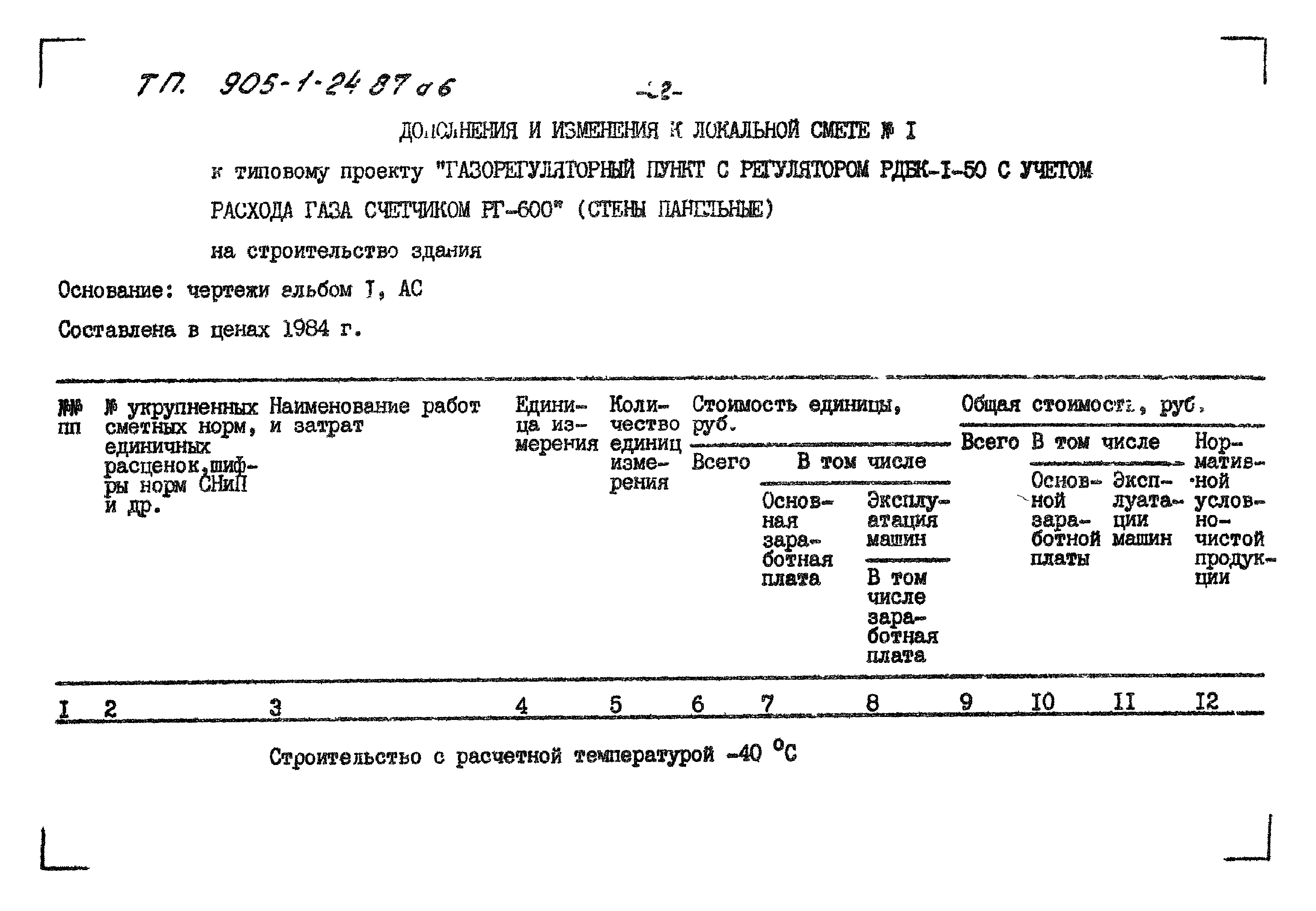 Типовой проект 905-1-24.87