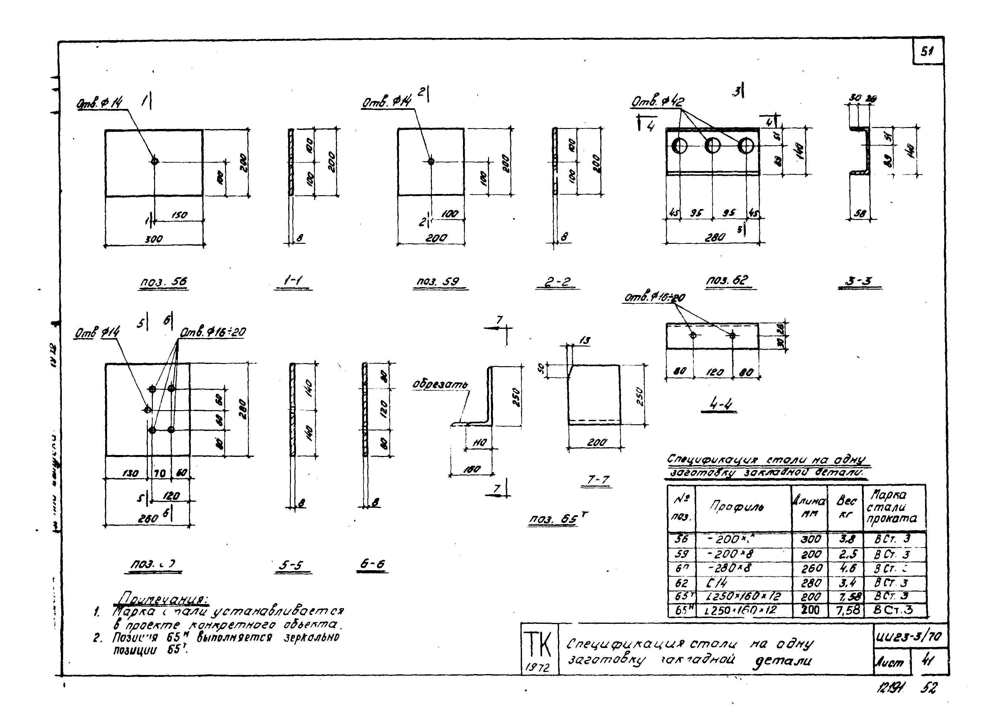 Серия ИИ23-3/70