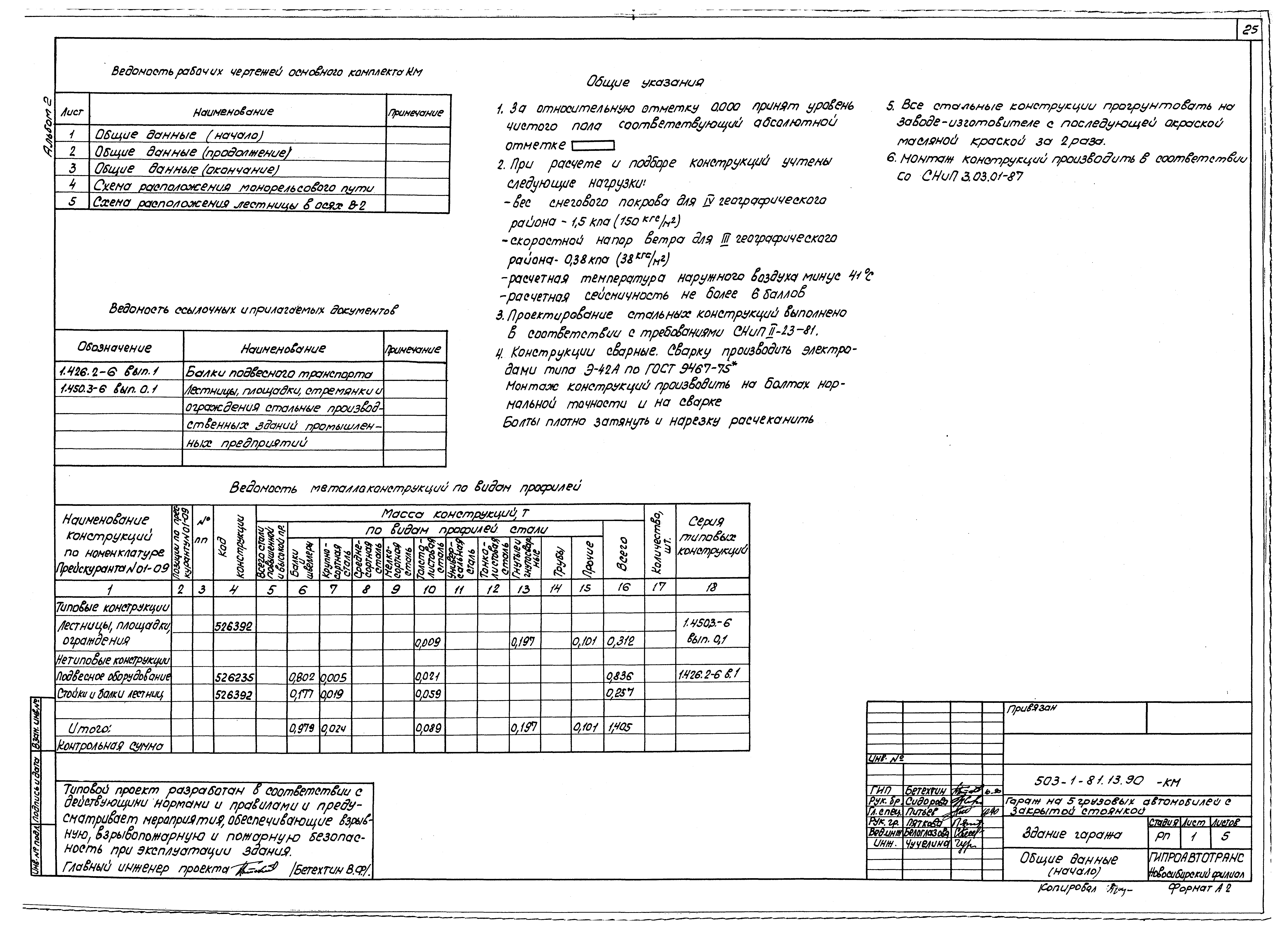 Типовой проект 503-1-81.13.90