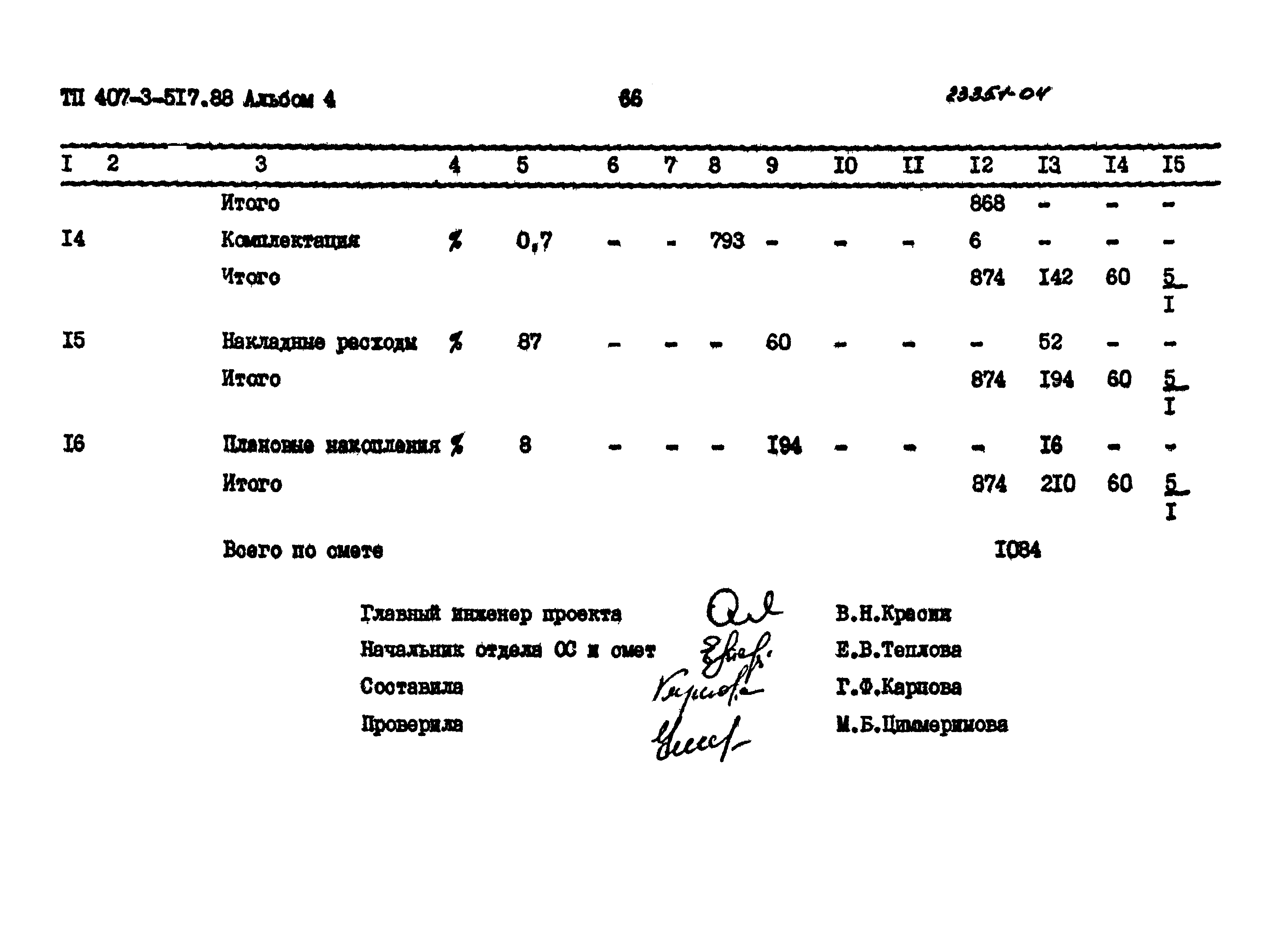 Типовой проект 407-3-517.88