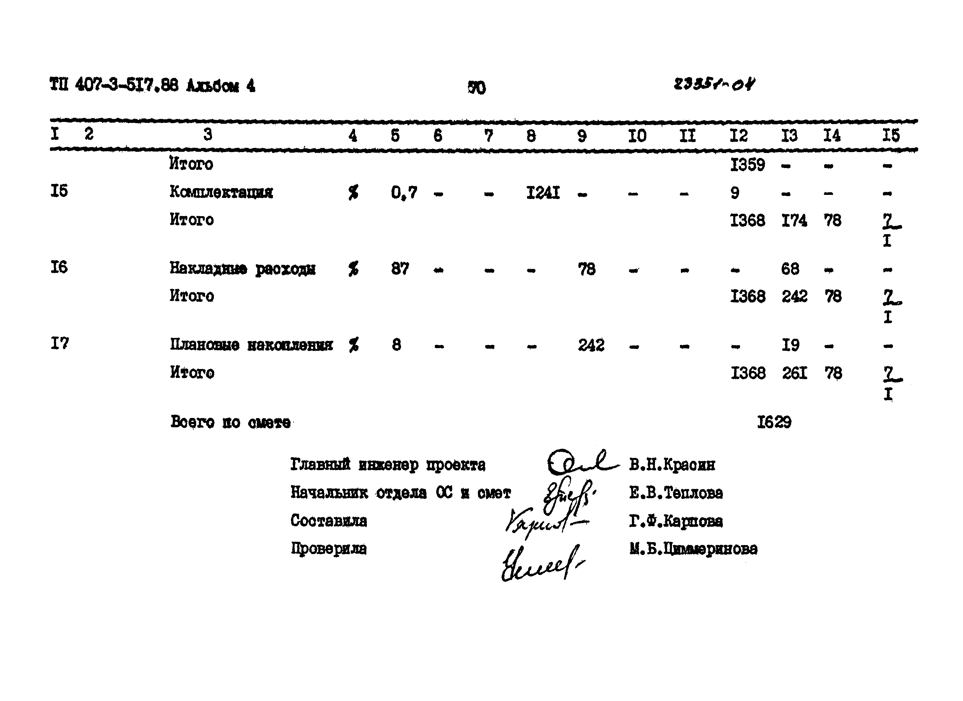 Типовой проект 407-3-517.88