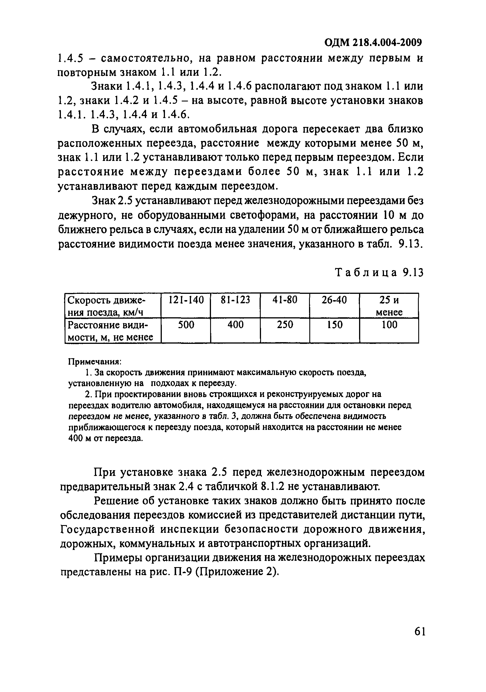 ОДМ 218.4.004-2009