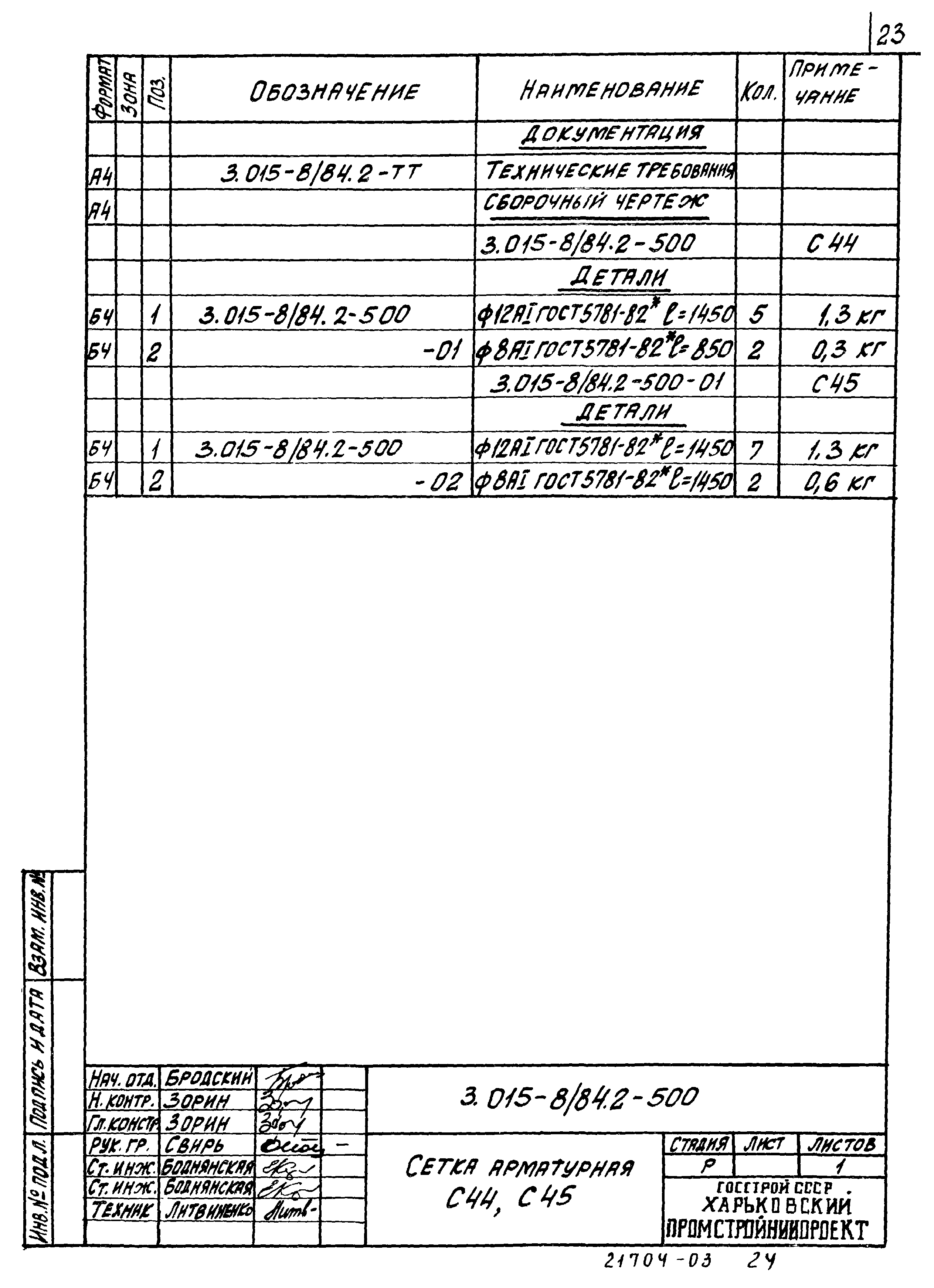 Серия 3.015-8/84