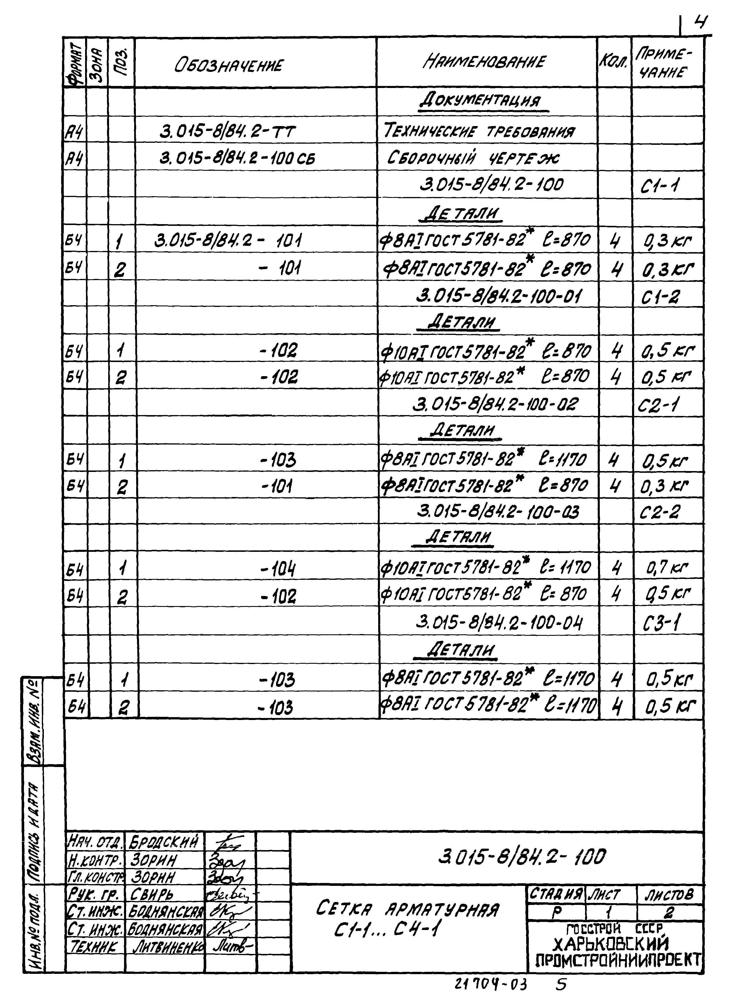 Серия 3.015-8/84