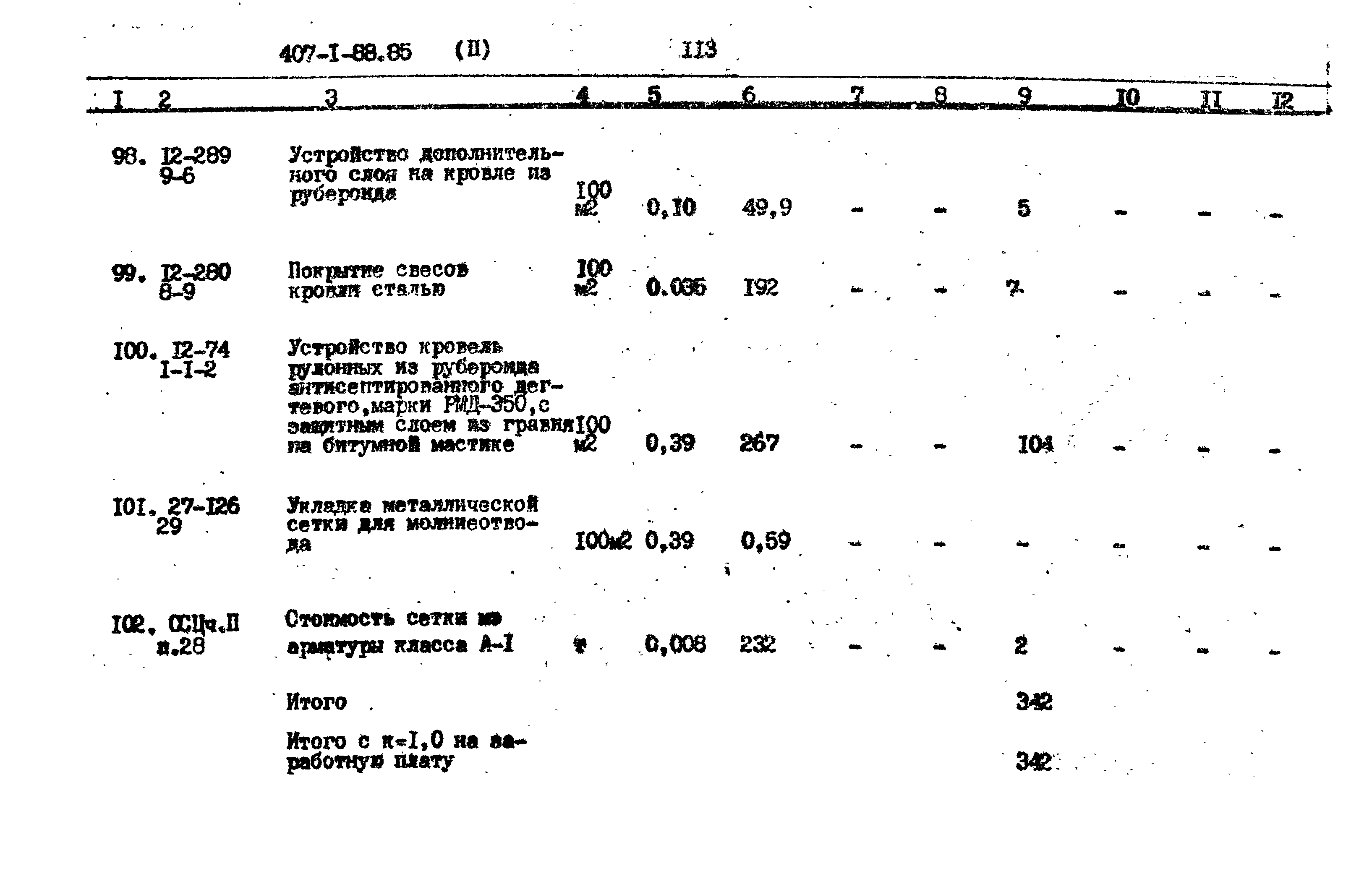 Типовой проект 407-1-88.85