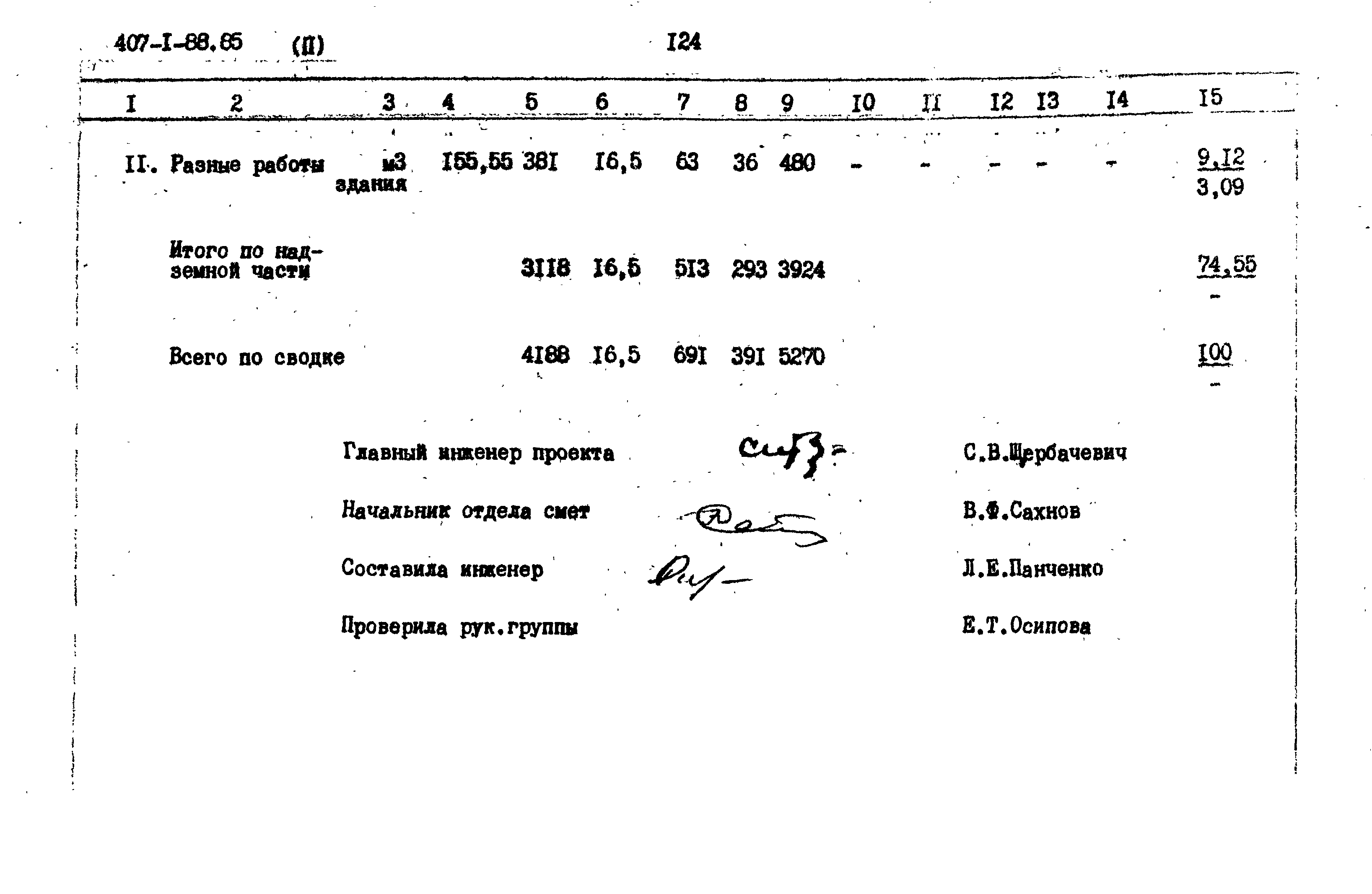 Типовой проект 407-1-88.85