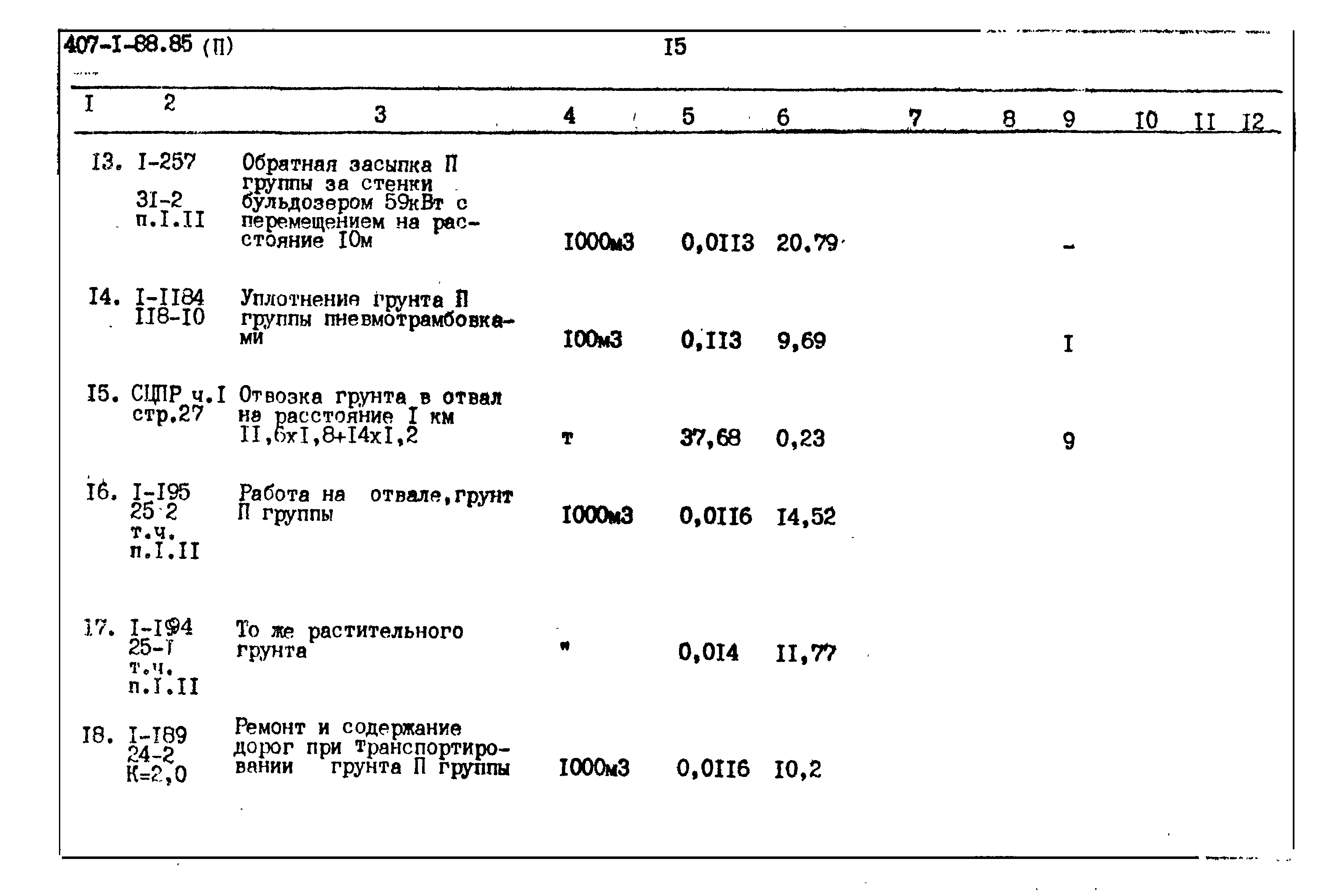 Типовой проект 407-1-88.85