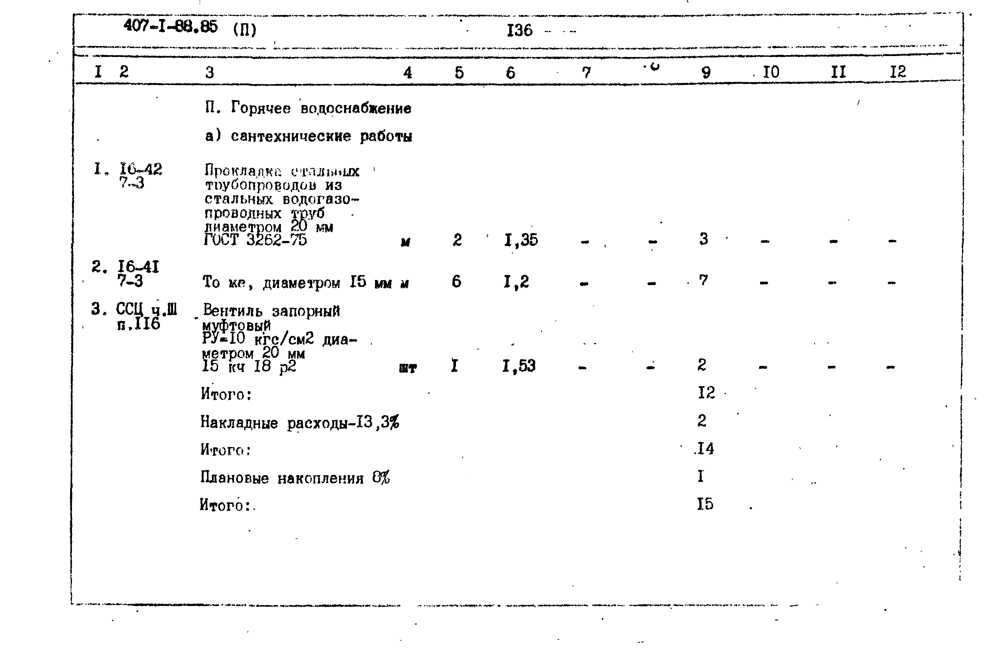 Типовой проект 407-1-88.85