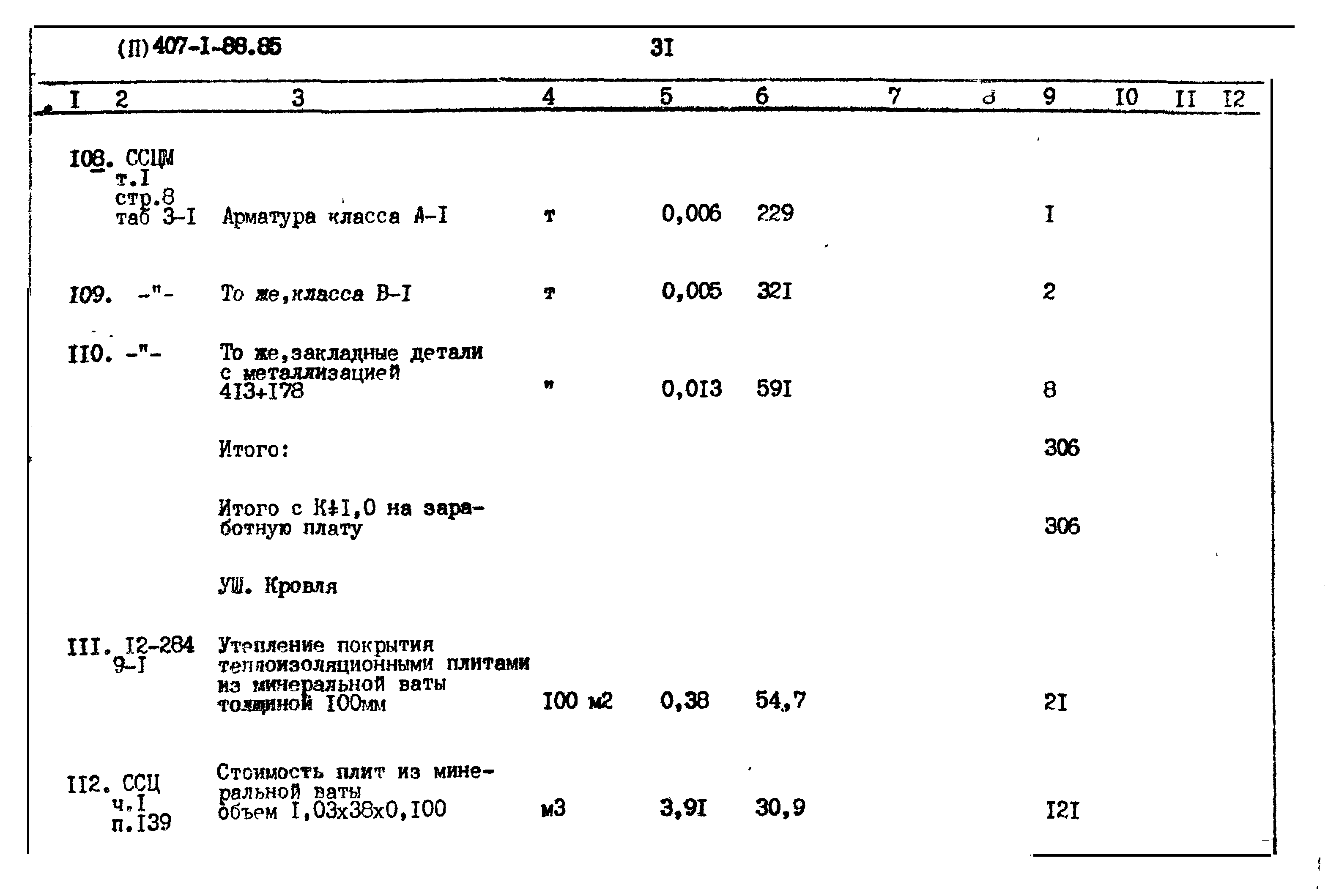 Типовой проект 407-1-88.85