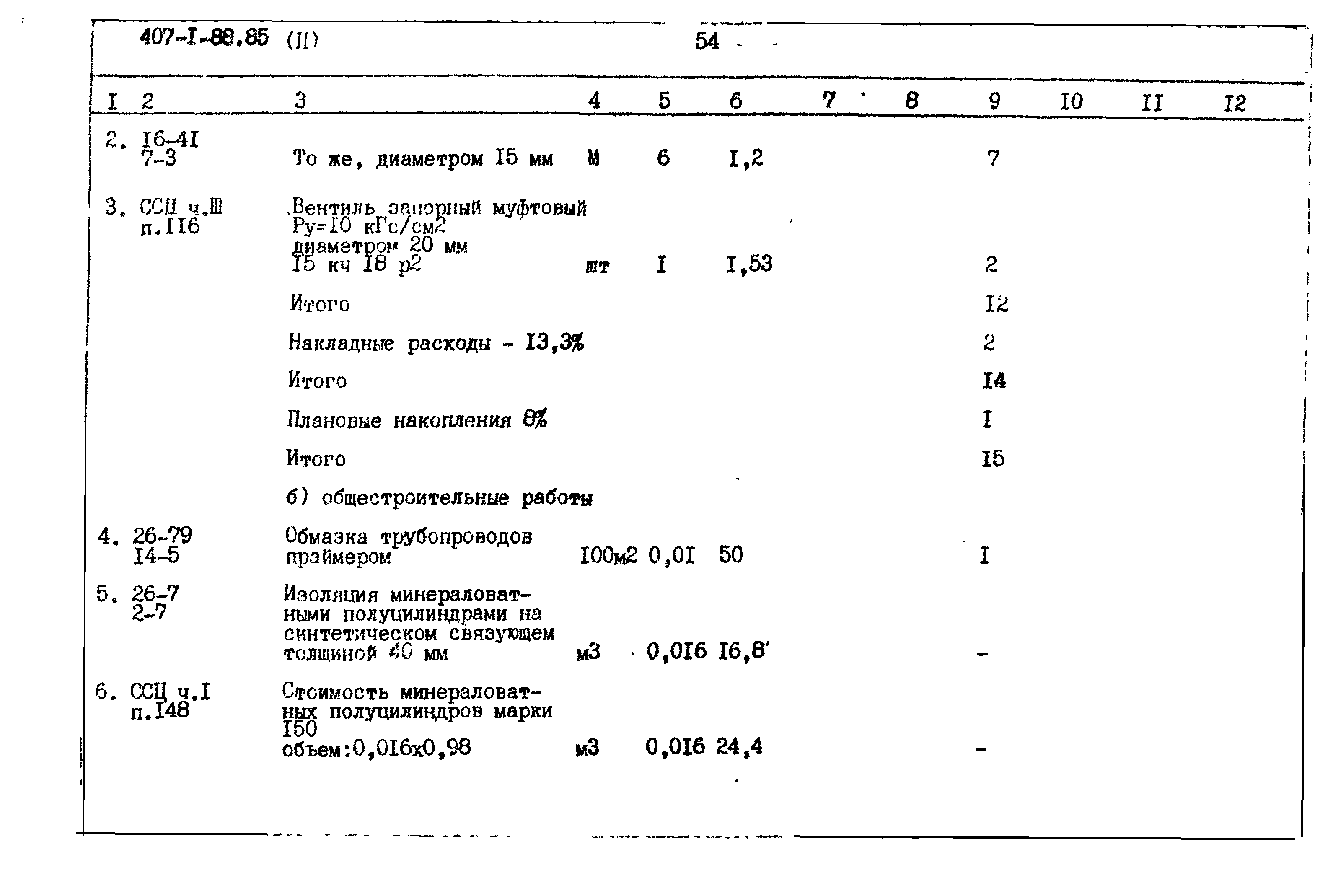 Типовой проект 407-1-88.85