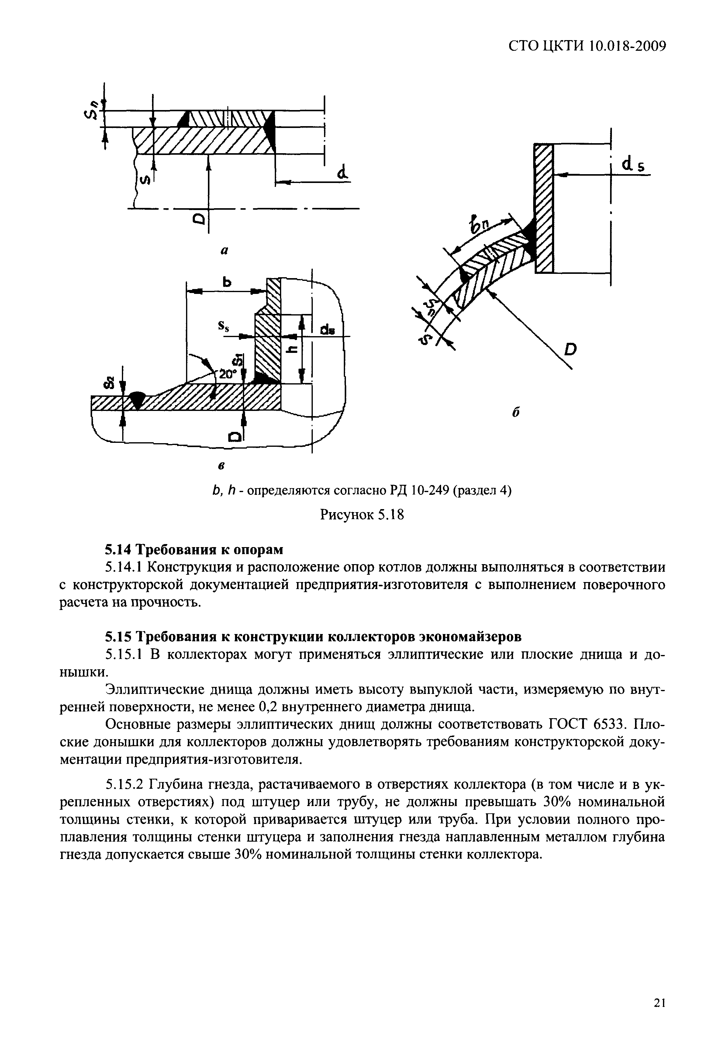 СТО ЦКТИ 10.018-2009