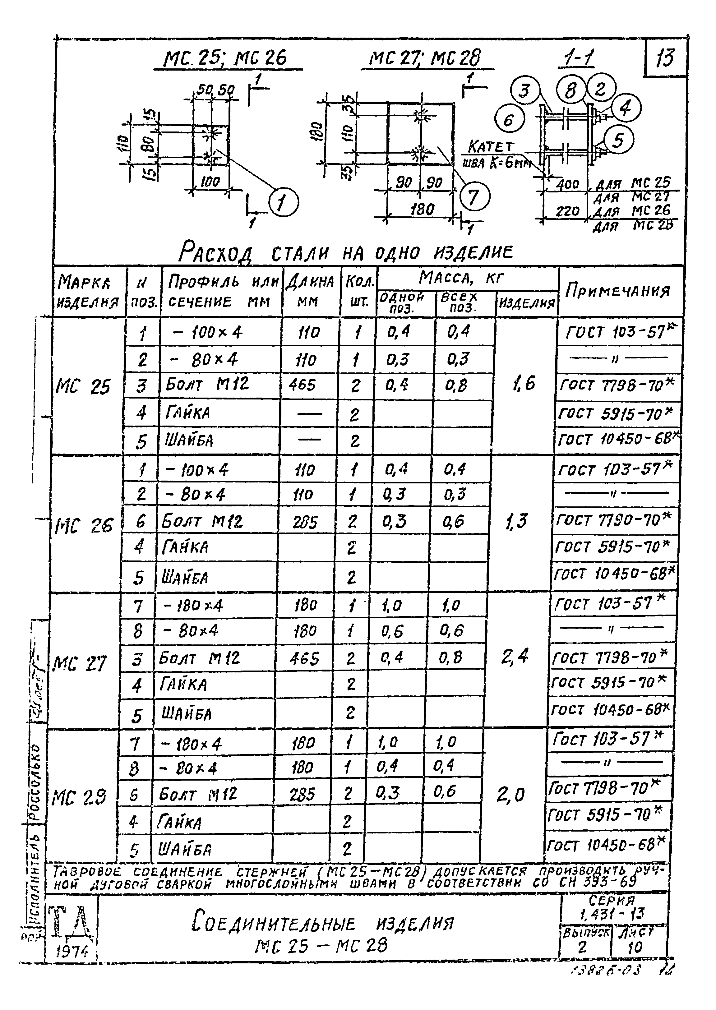 Серия 1.431-13