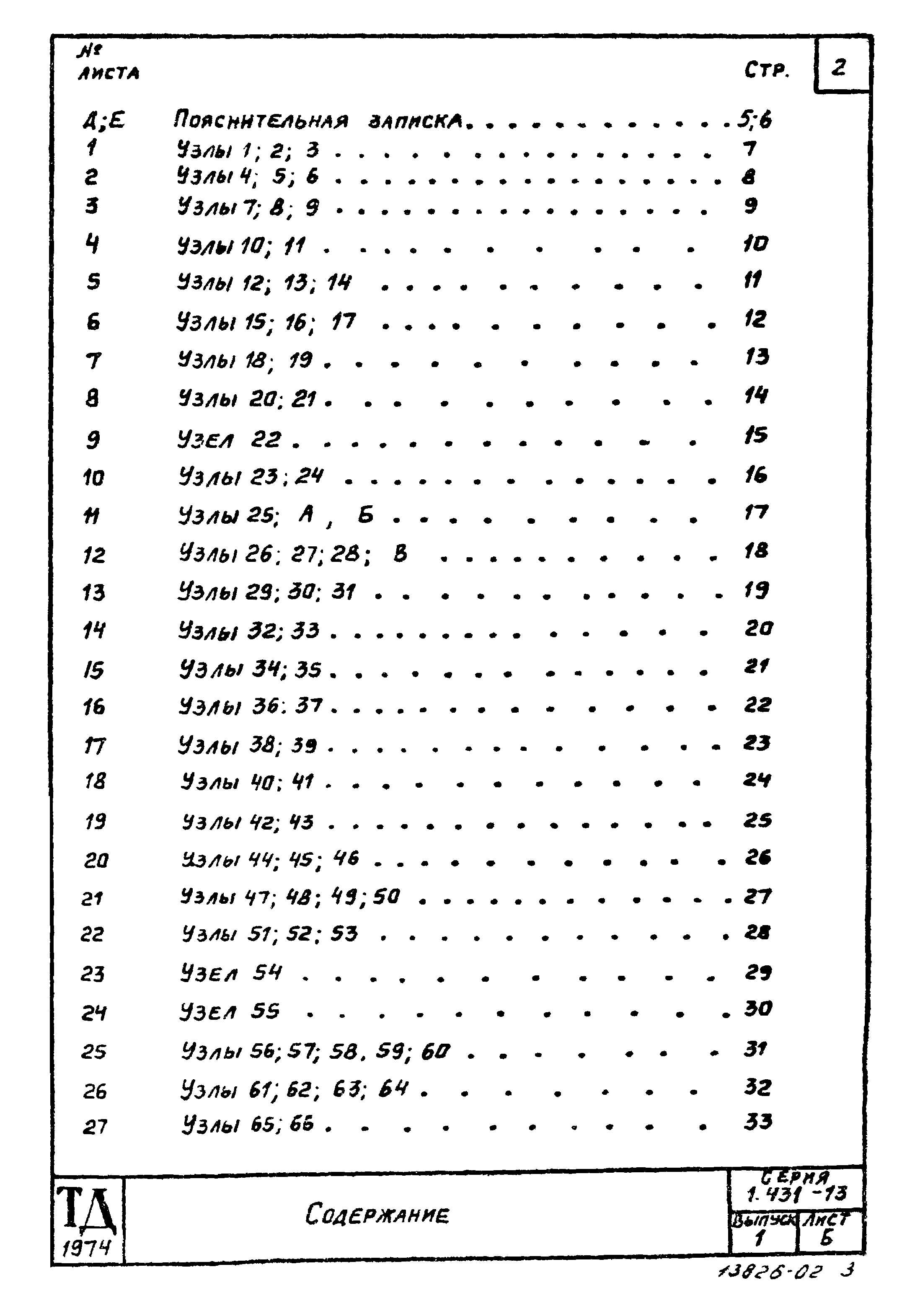 Серия 1.431-13