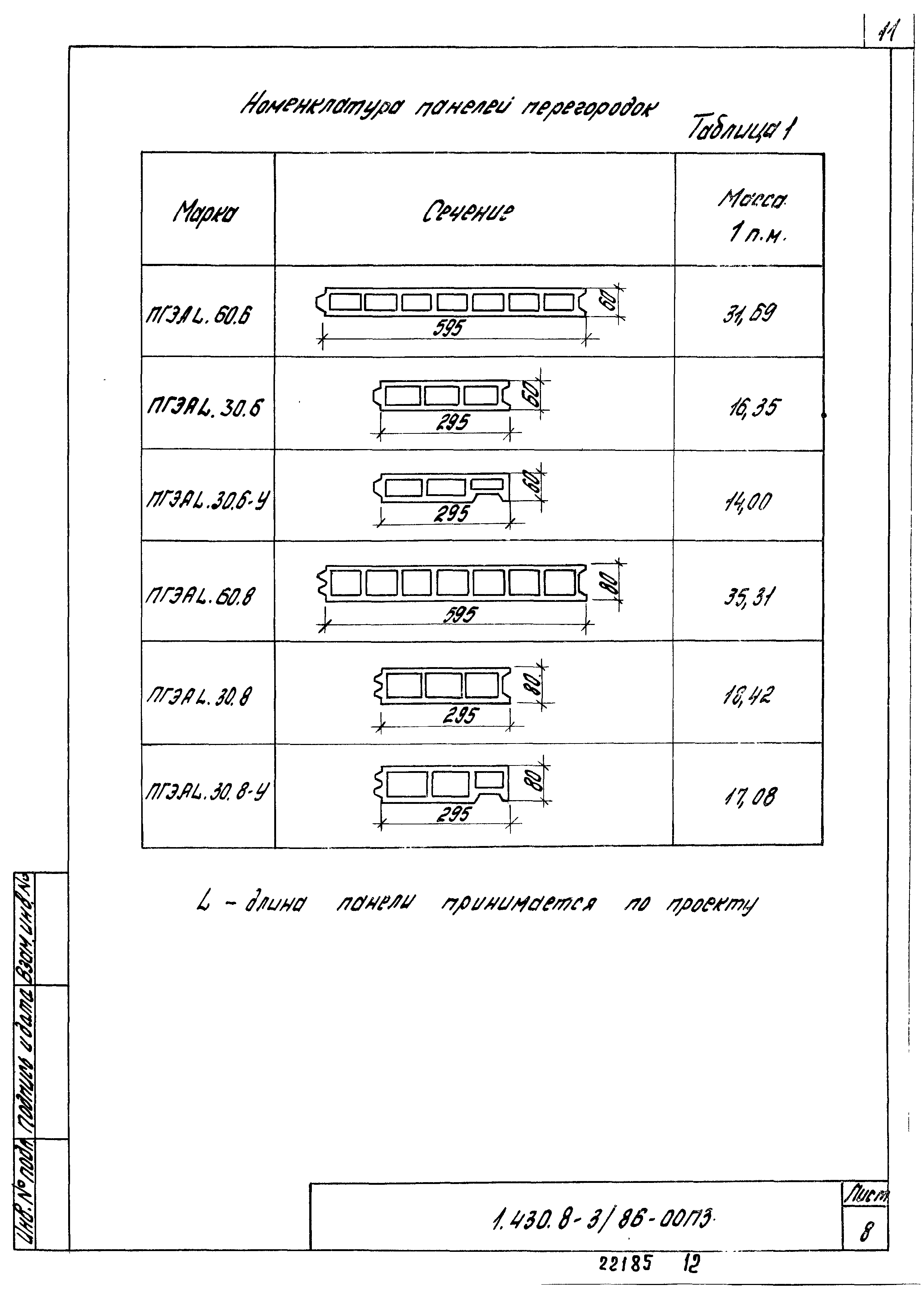 Серия 1.430.8-3/86