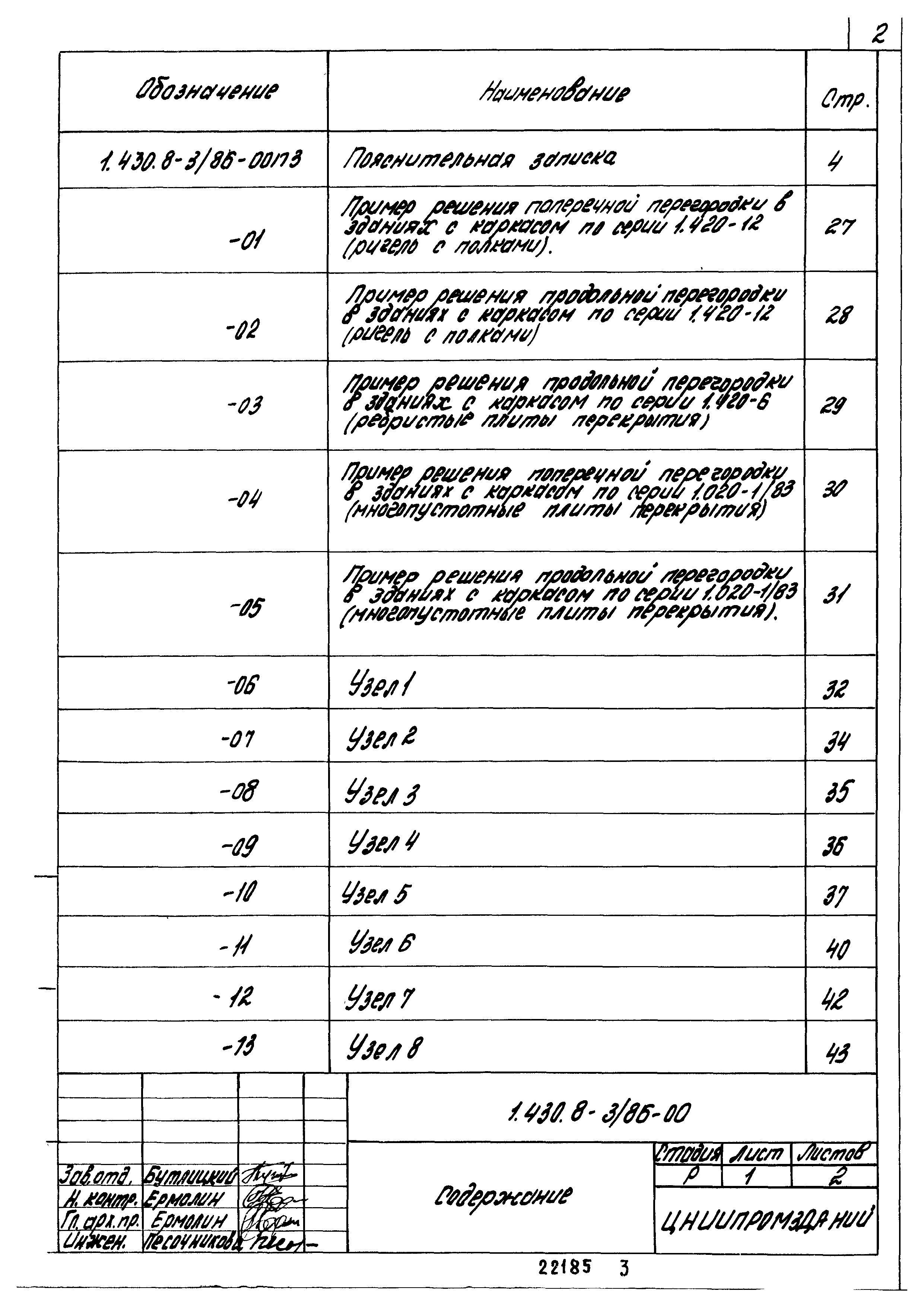 Серия 1.430.8-3/86