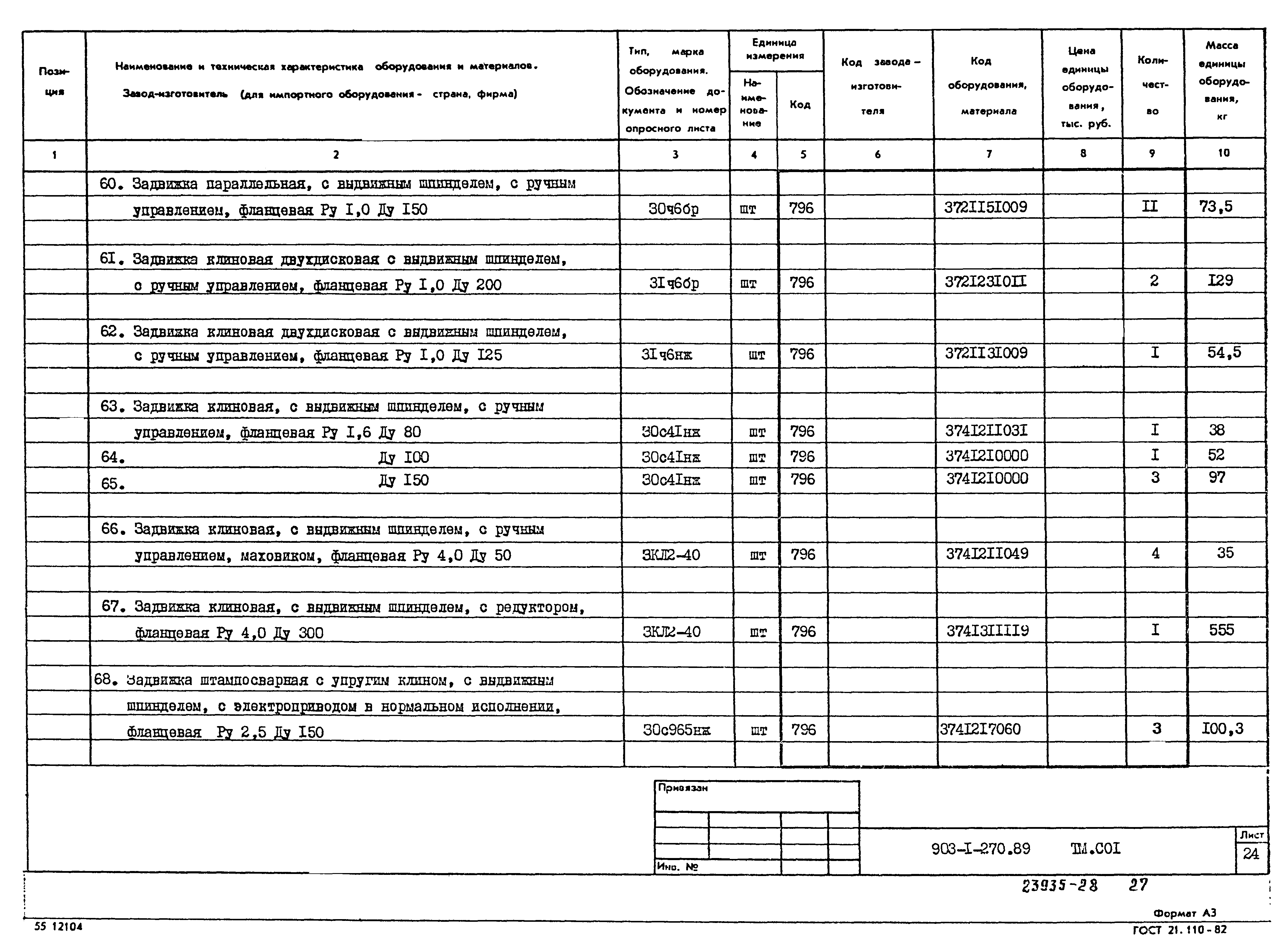 Типовой проект 903-1-270.89