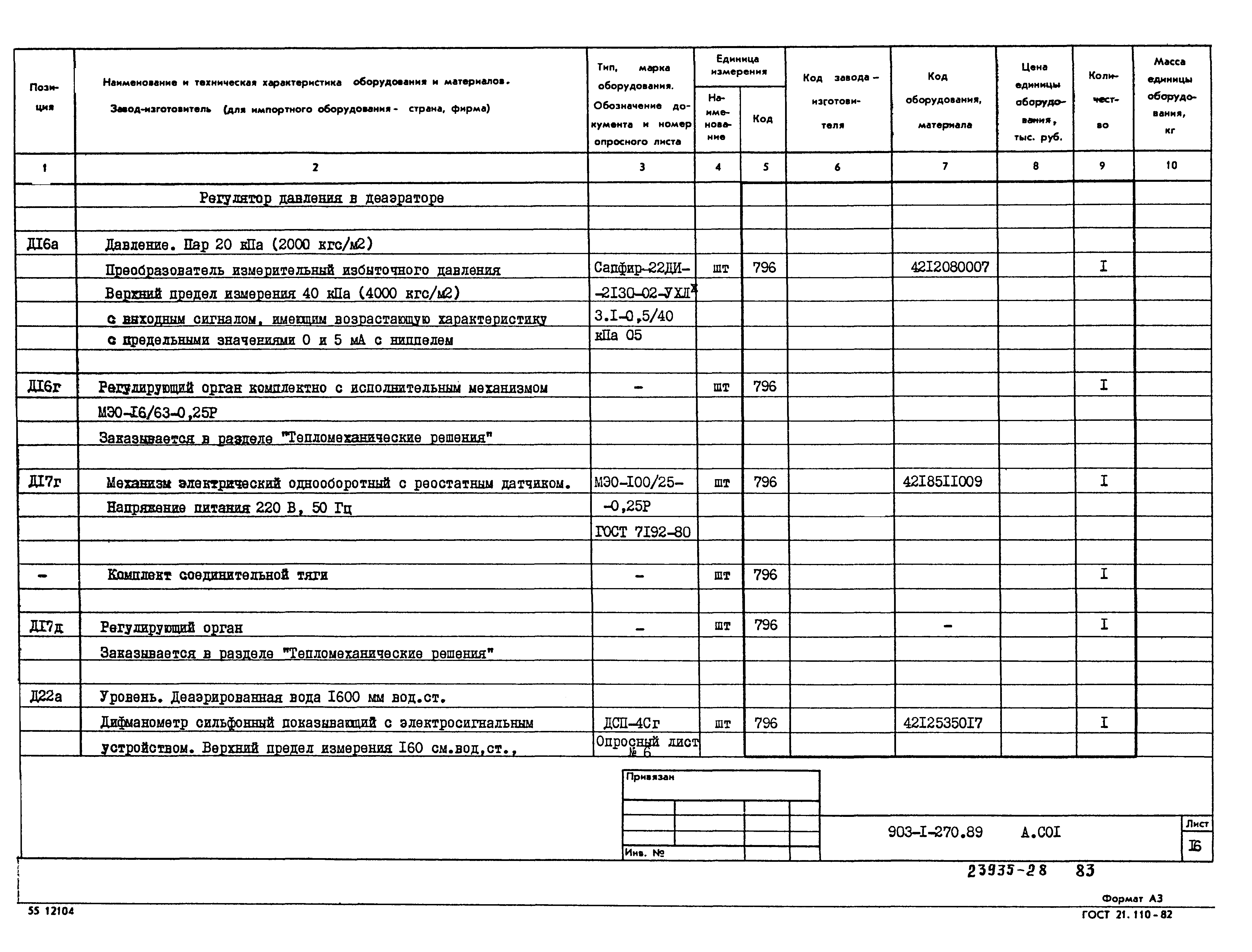 Типовой проект 903-1-270.89