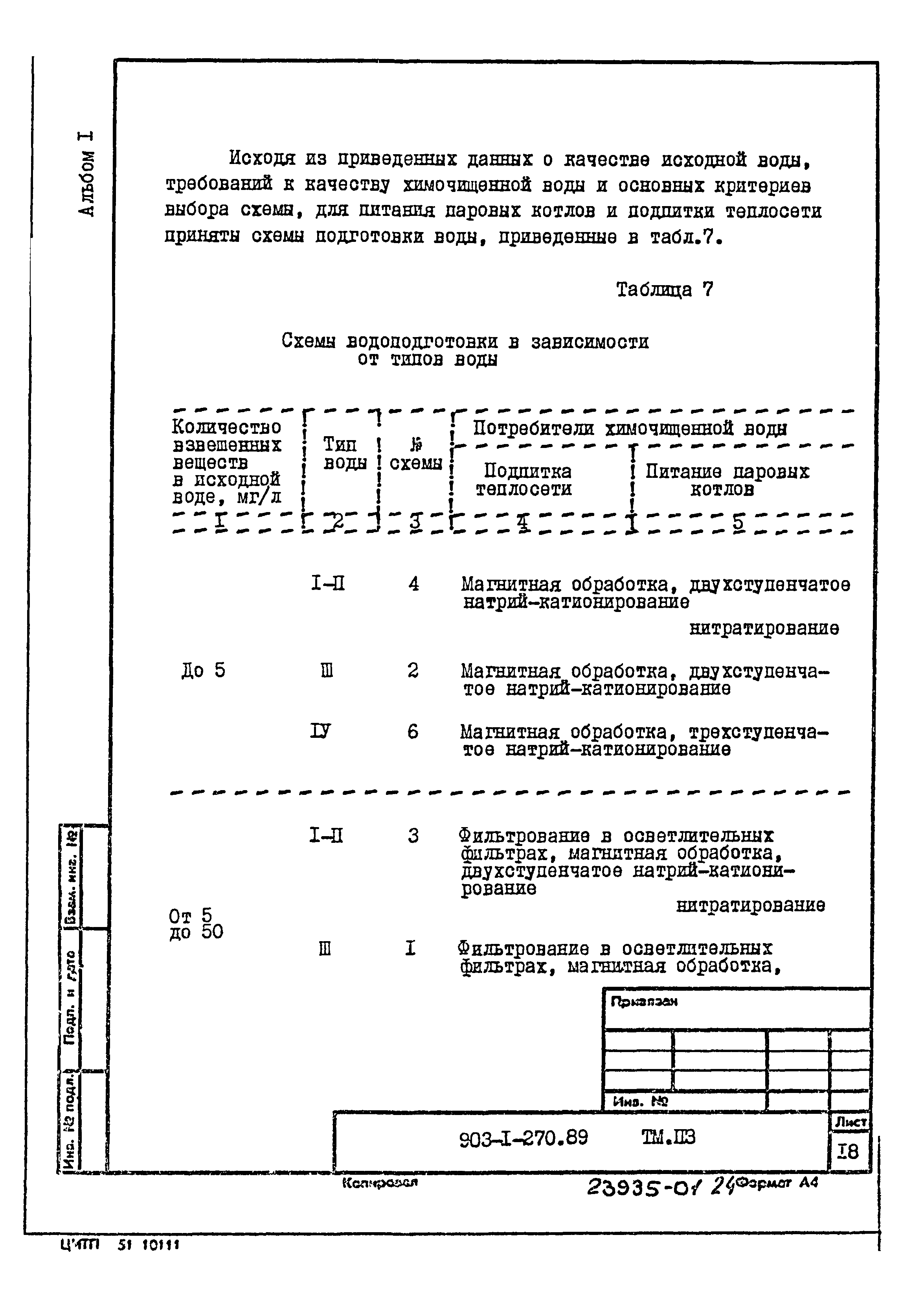 Типовой проект 903-1-270.89