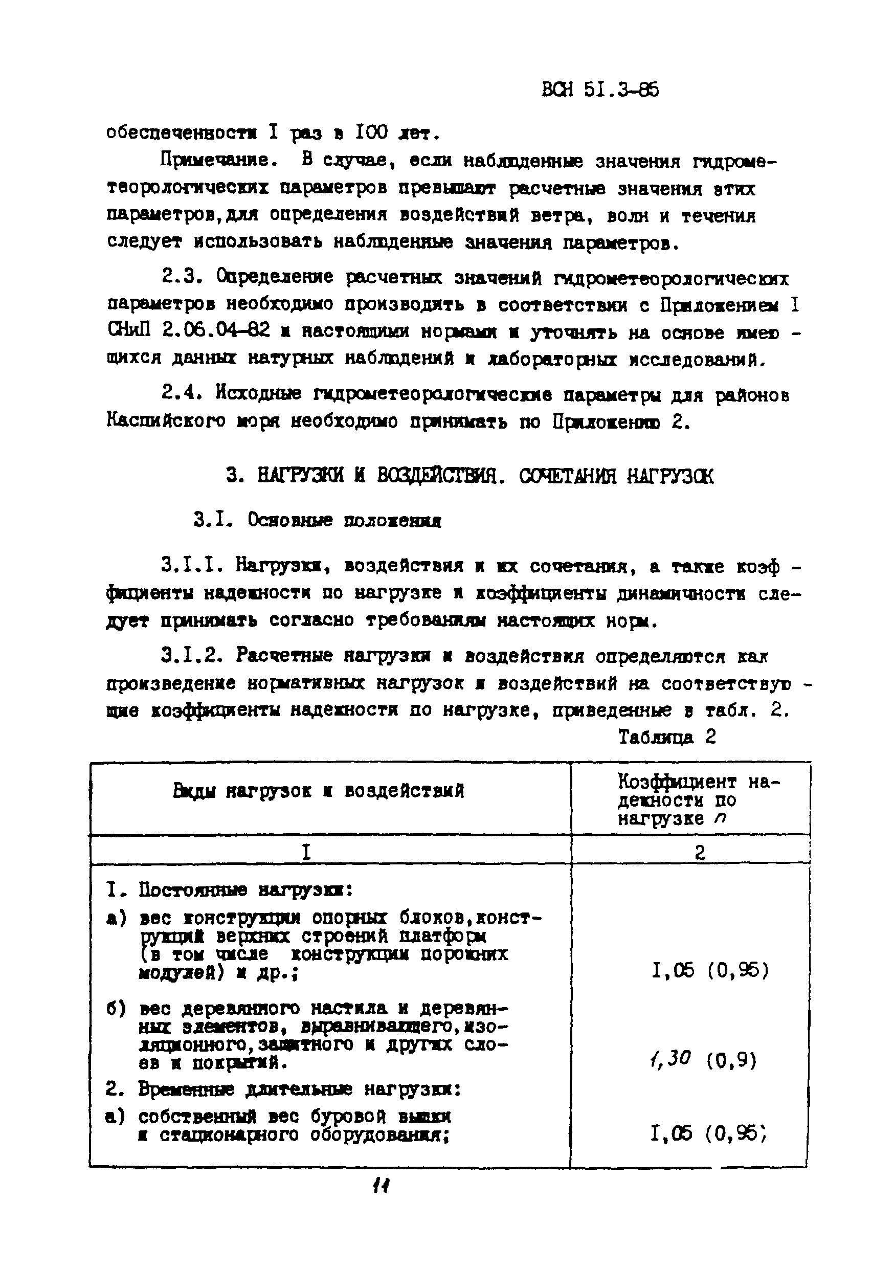 ВСН 51.3-85