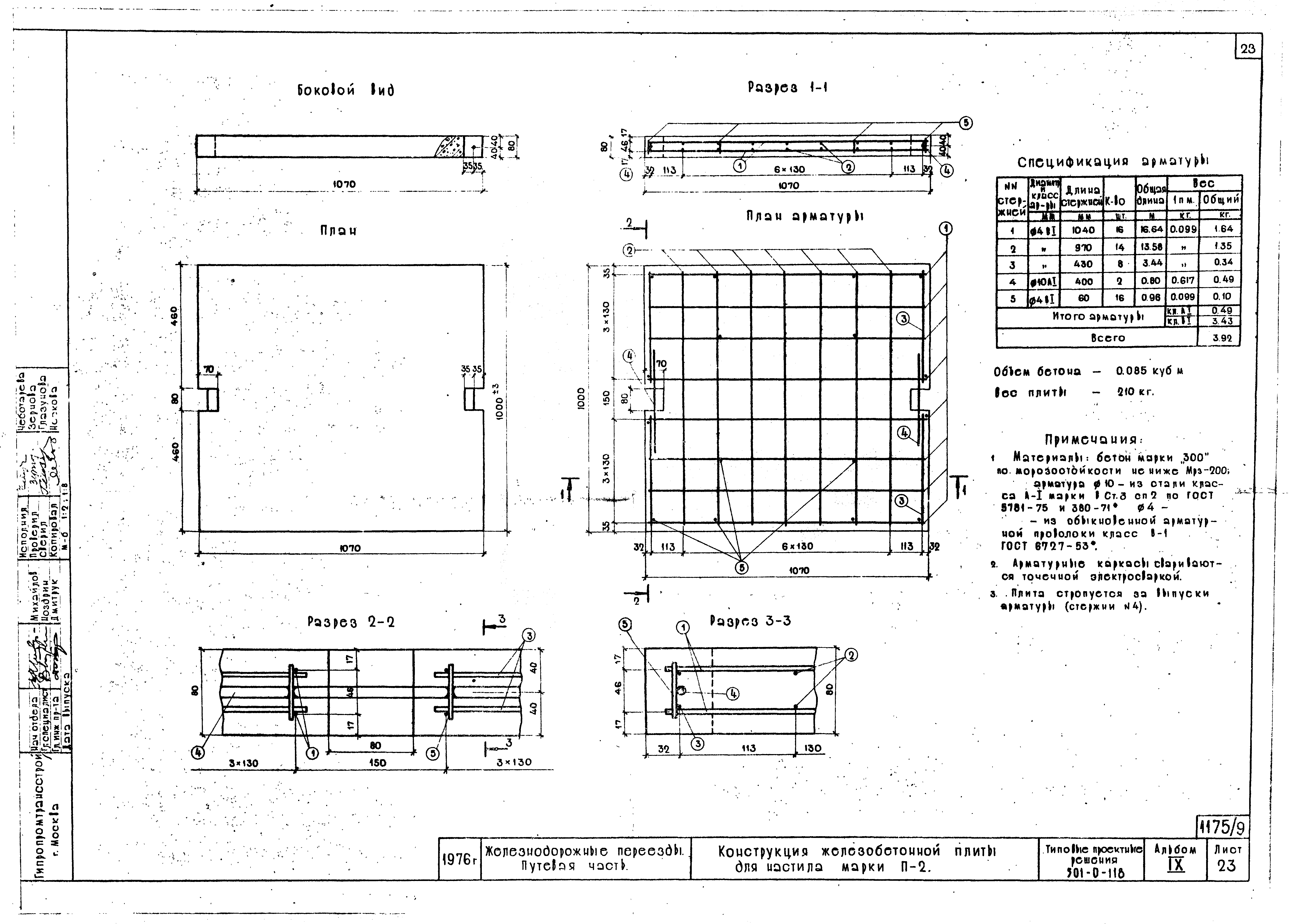 Типовые проектные решения 501-0-118