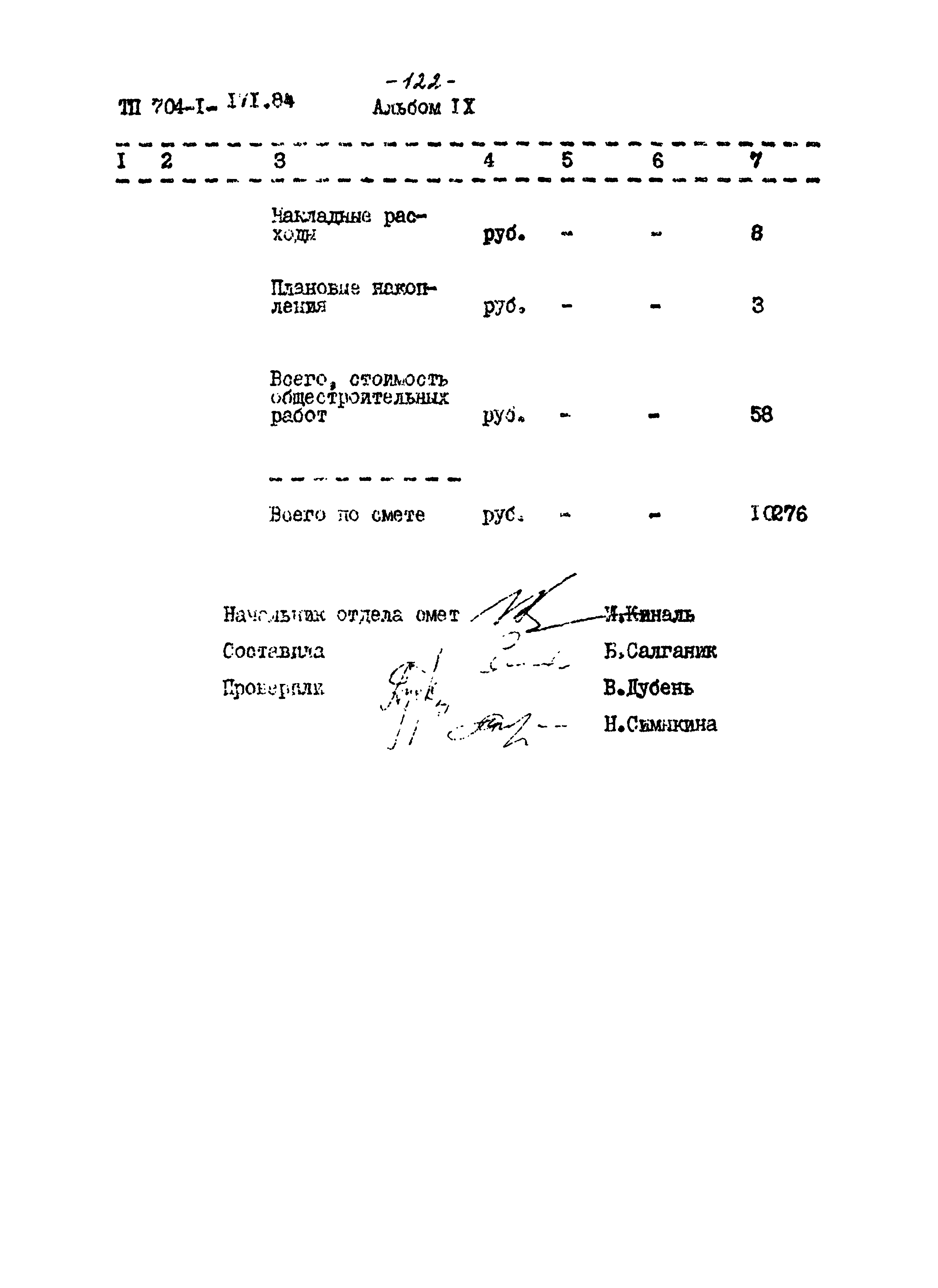 Типовой проект 704-1-171.84