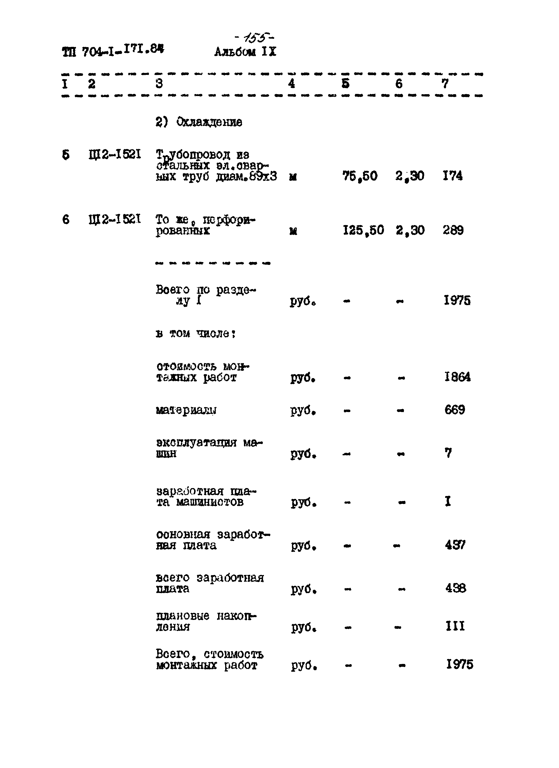 Типовой проект 704-1-171.84