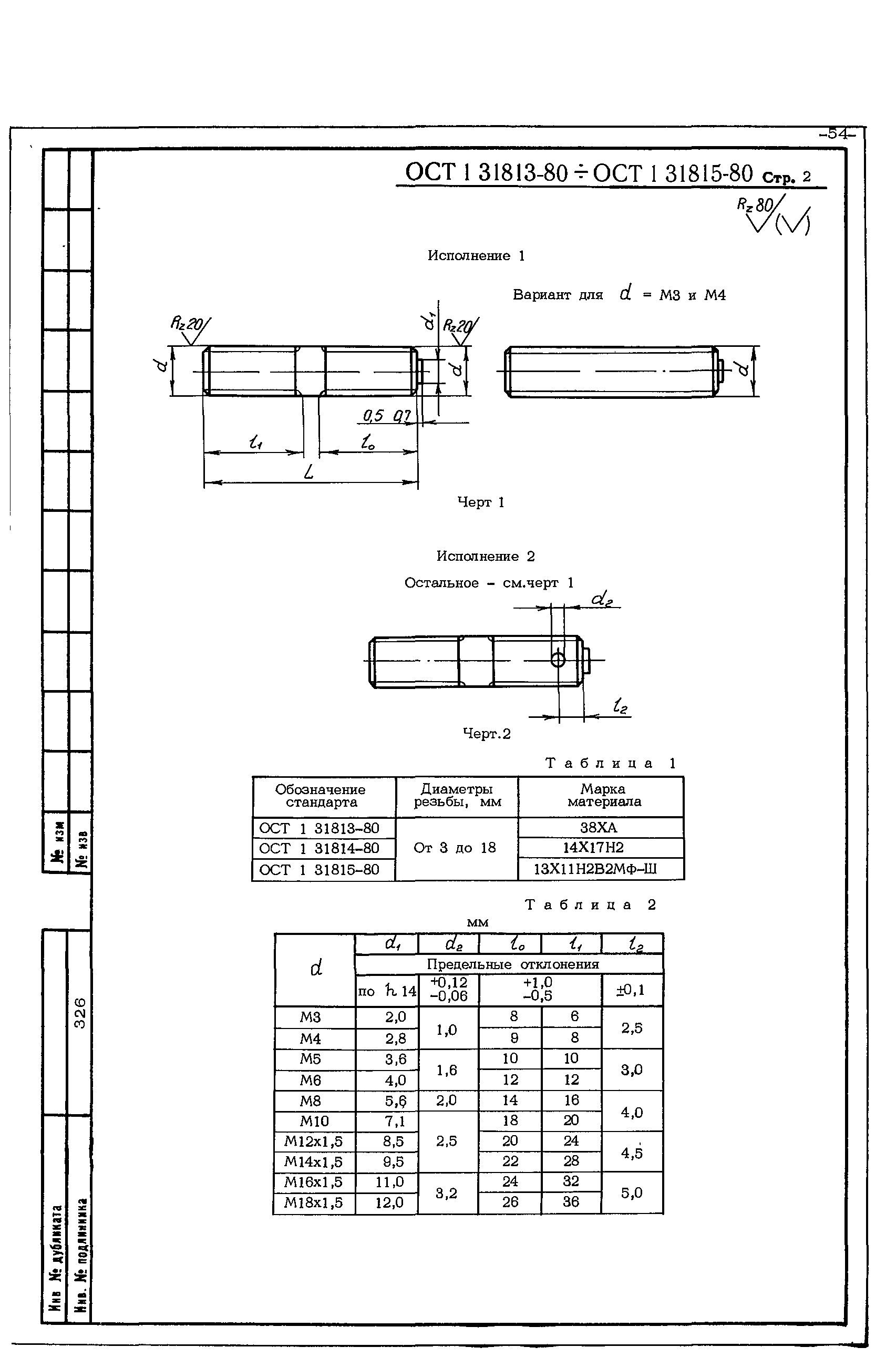 ОСТ 1 31813-80