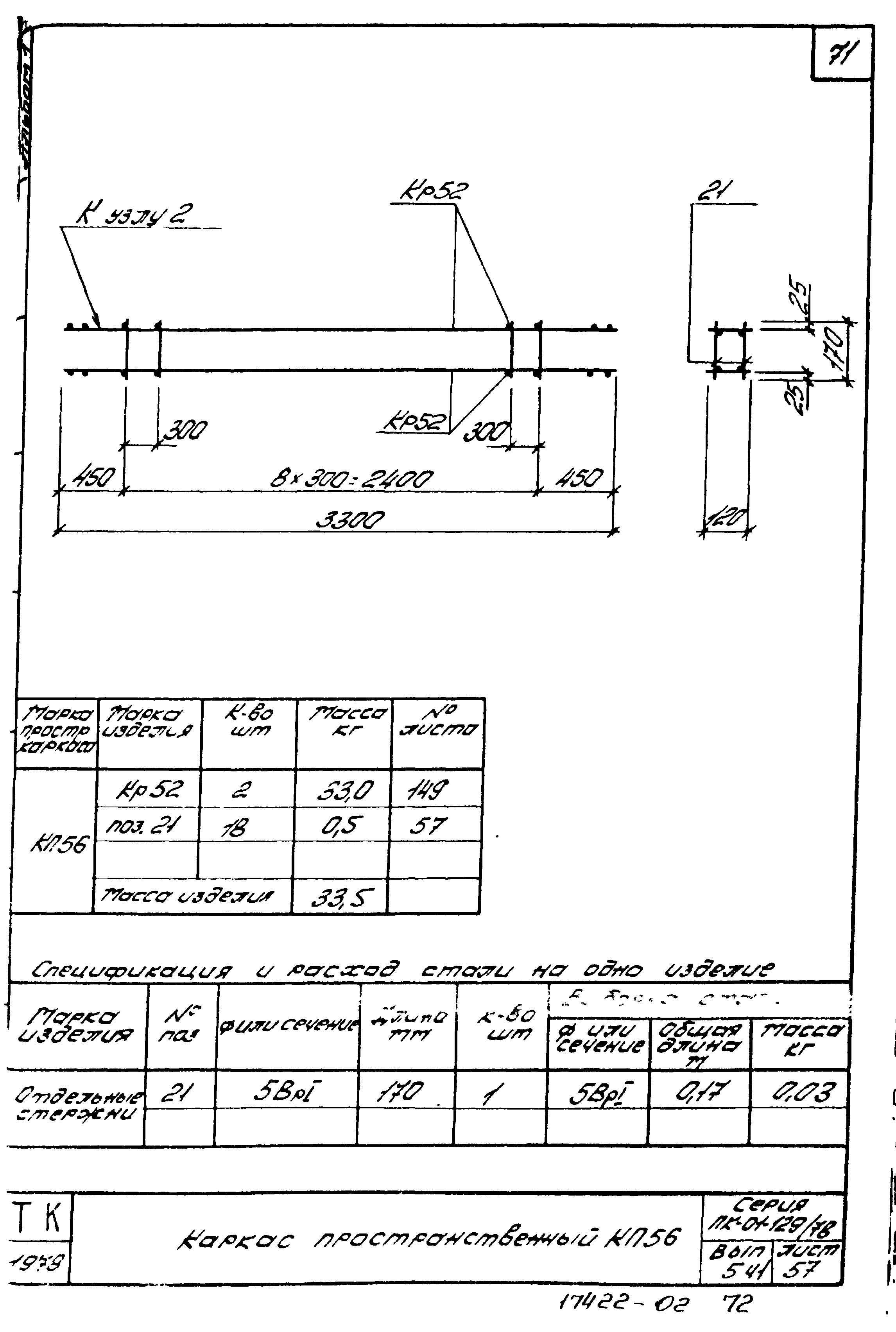 Серия ПК-01-129/78