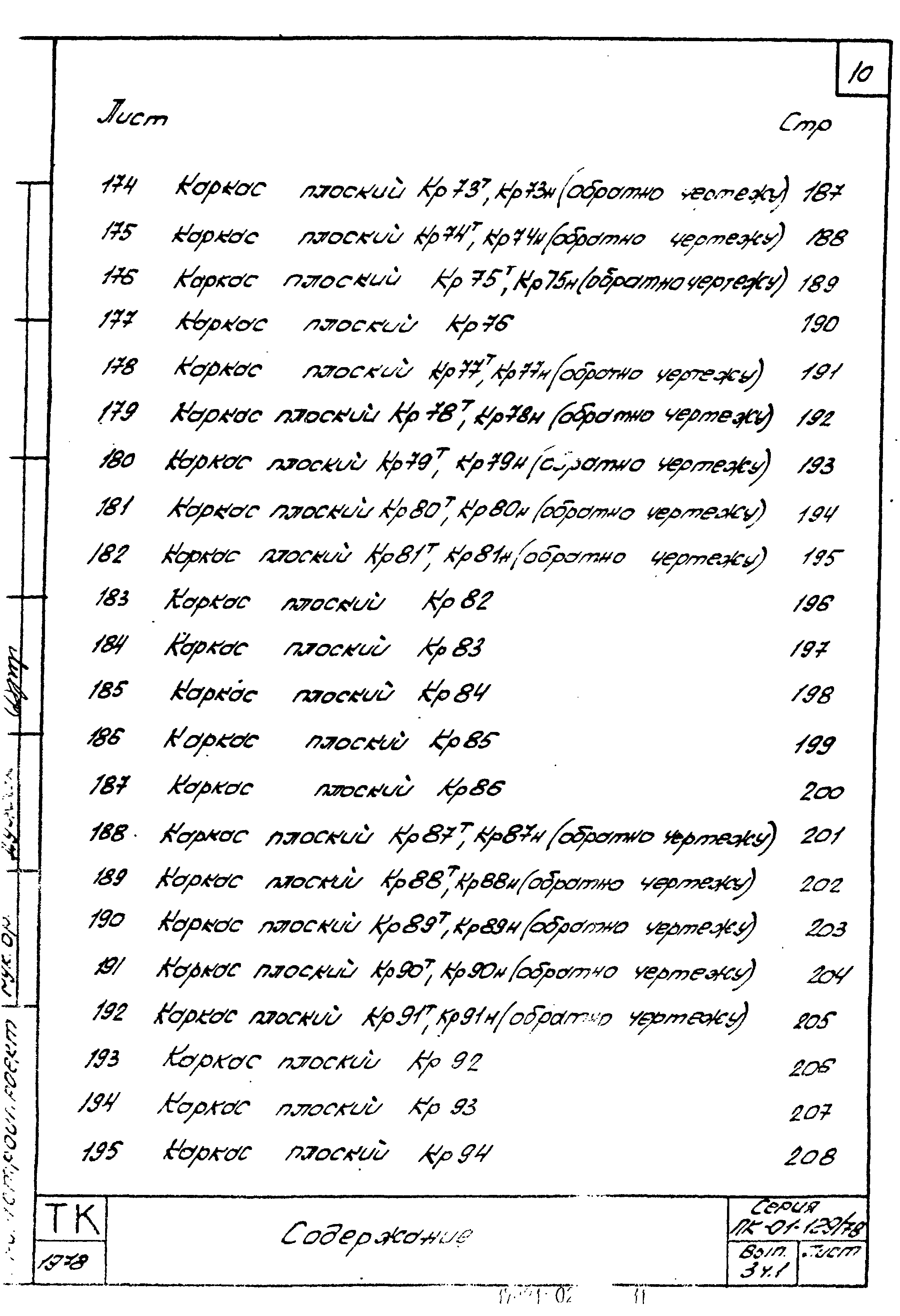 Серия ПК-01-129/78