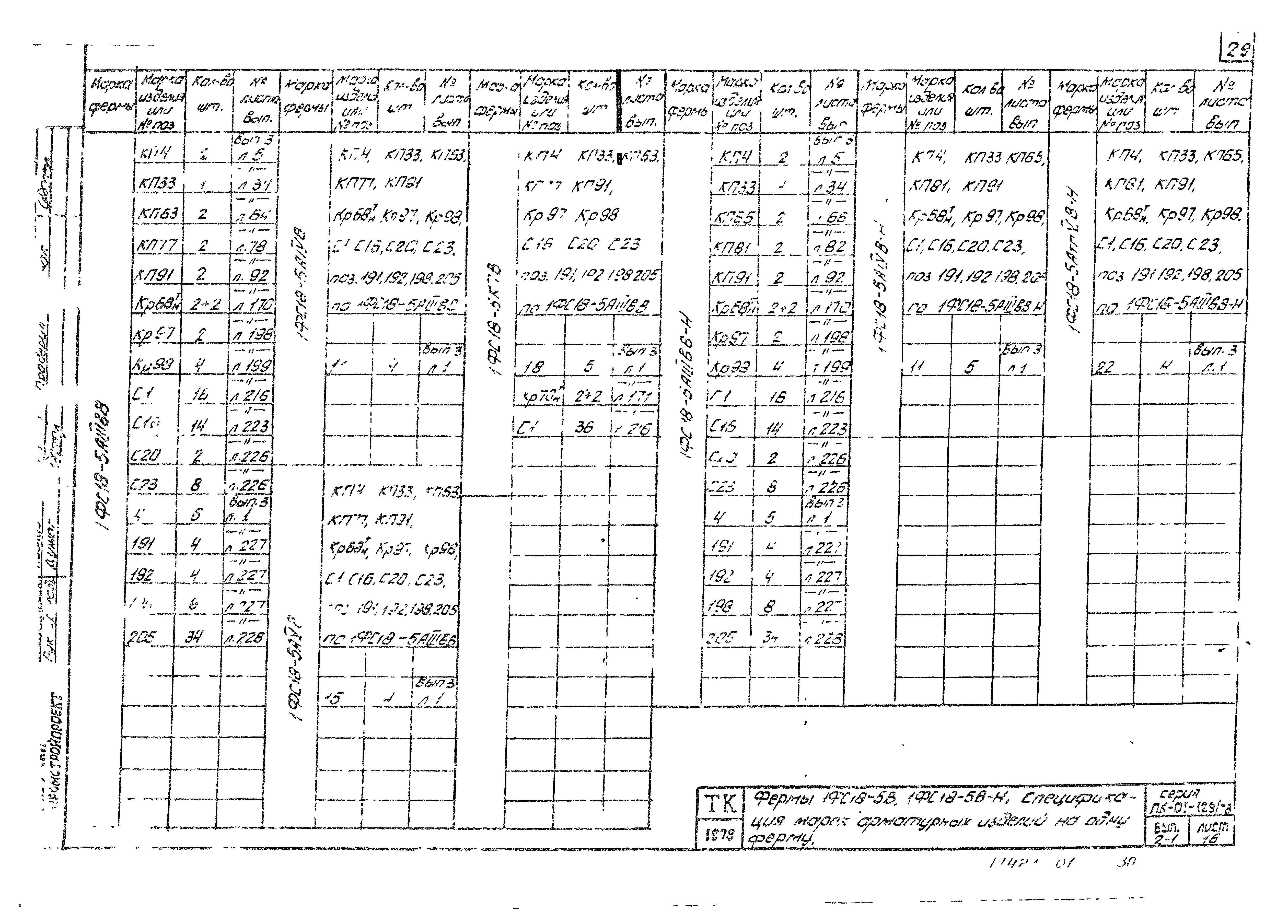 Серия ПК-01-129/78