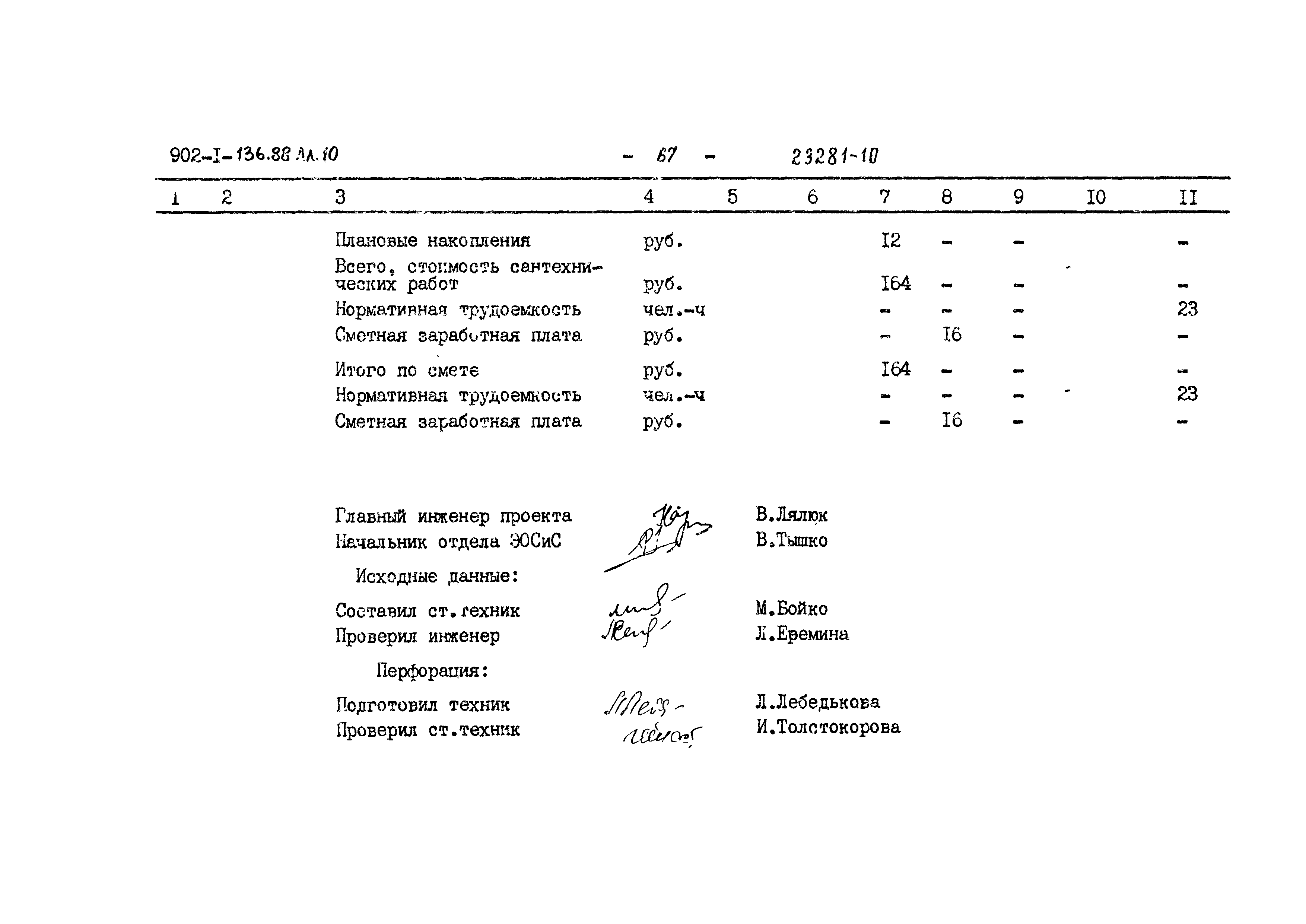 Типовой проект 902-1-136.88