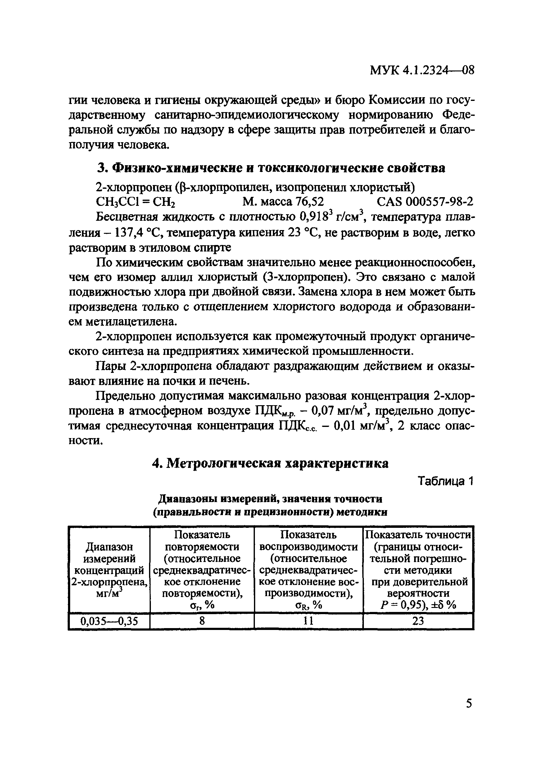 МУК 4.1.2324-08