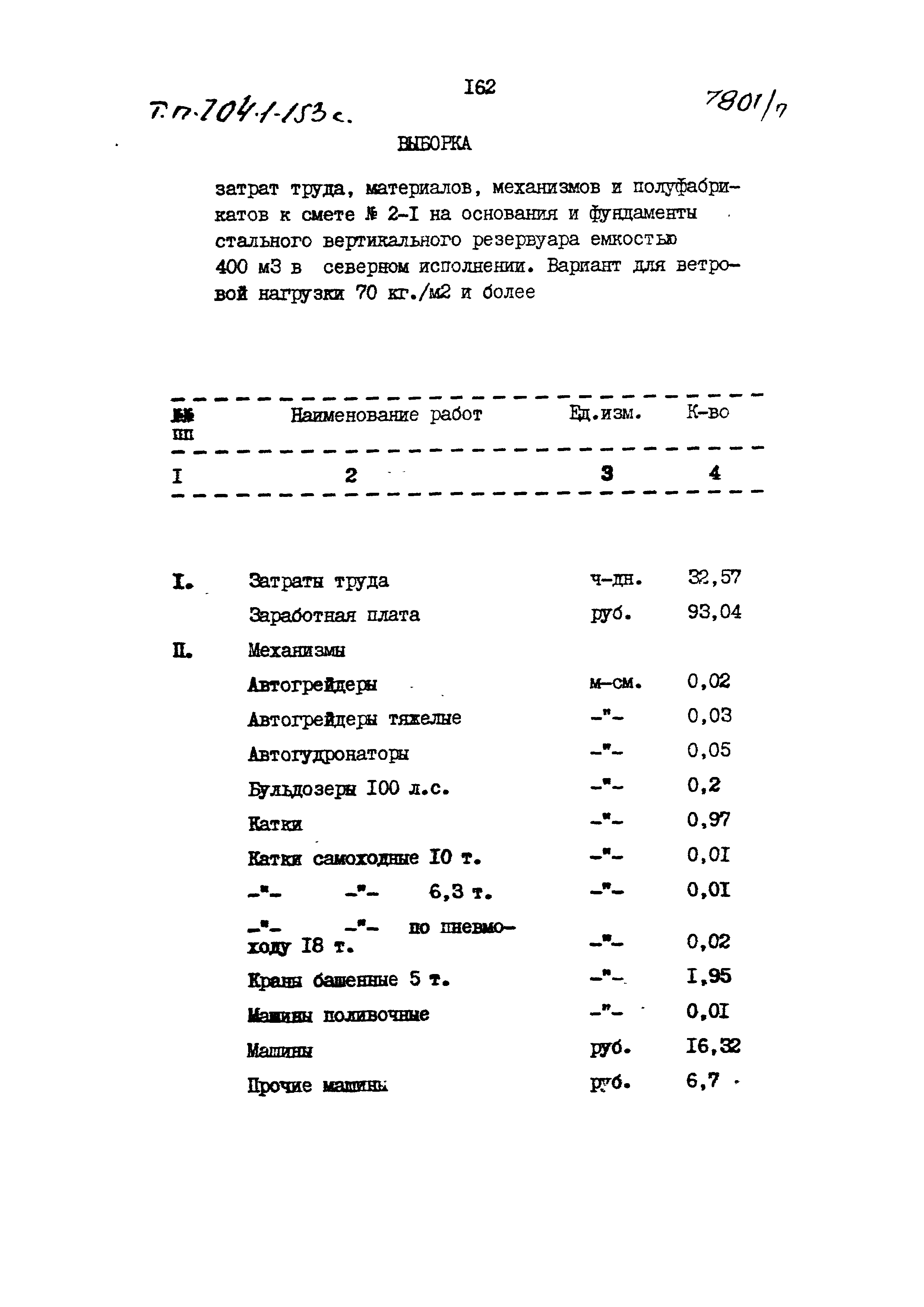 Типовой проект 704-1-153с