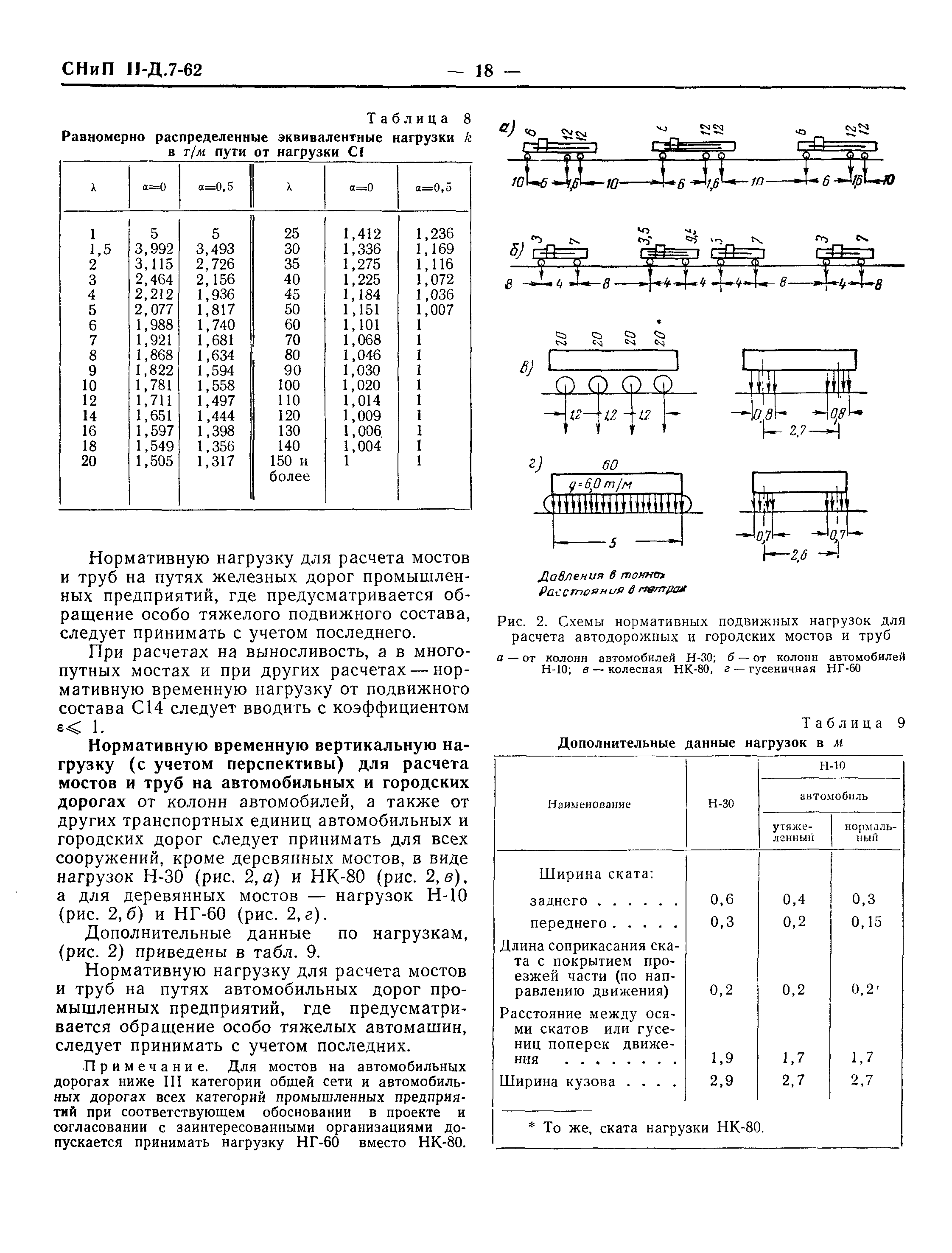 СНиП II-Д.7-62